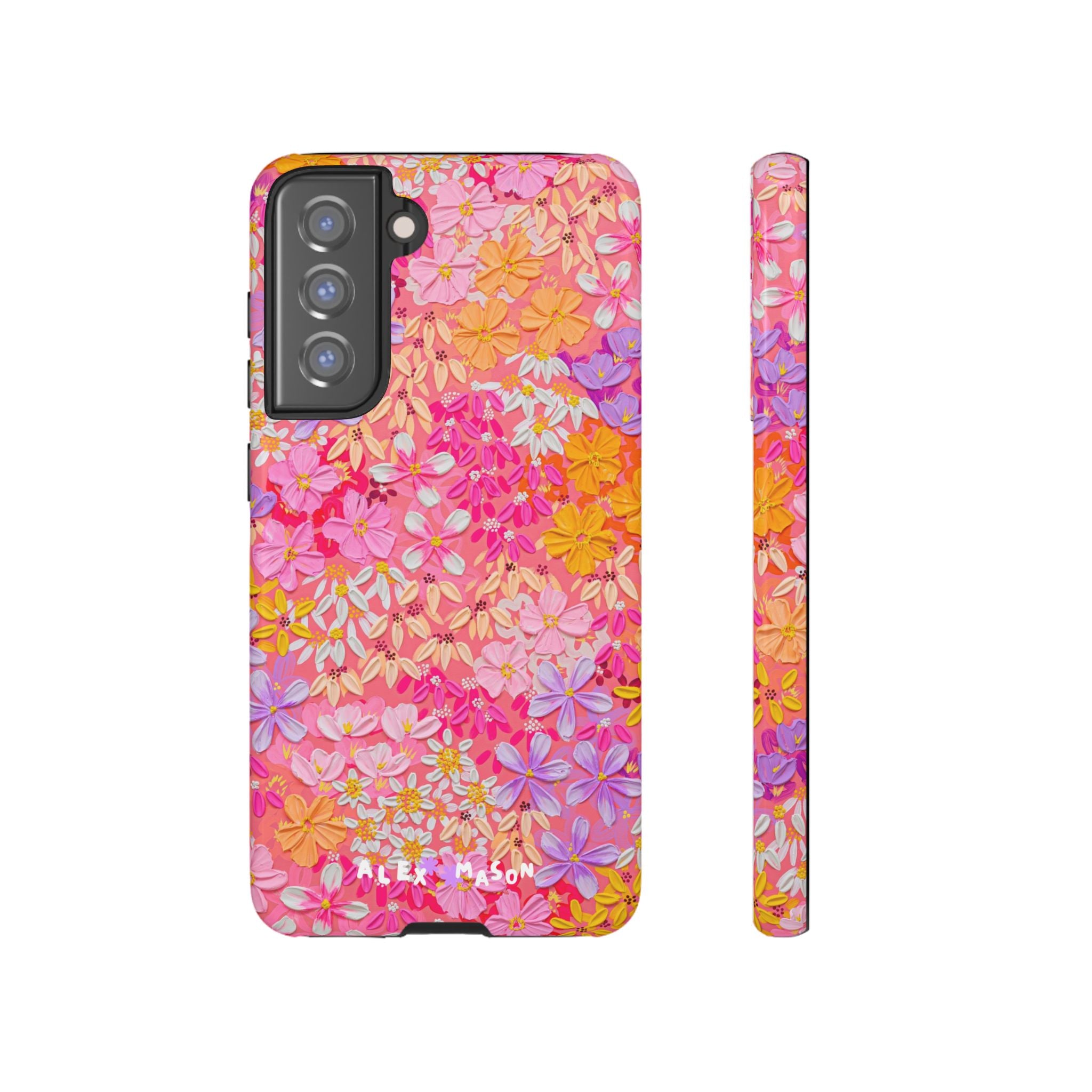 "Poppy & Daisy" Tough Phone Case (iPhone, Samsung, Google)