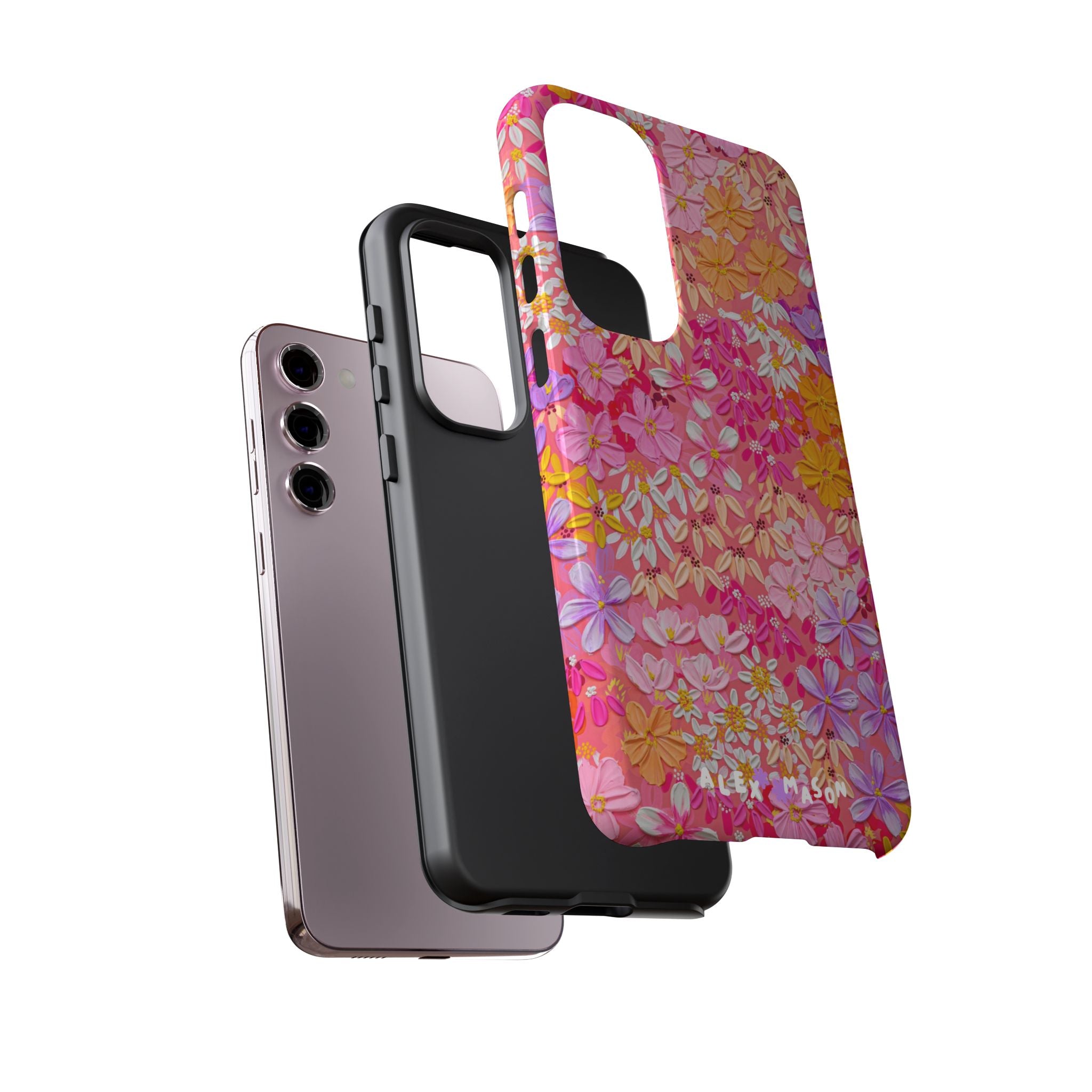 "Poppy & Daisy" Tough Phone Case (iPhone, Samsung, Google)
