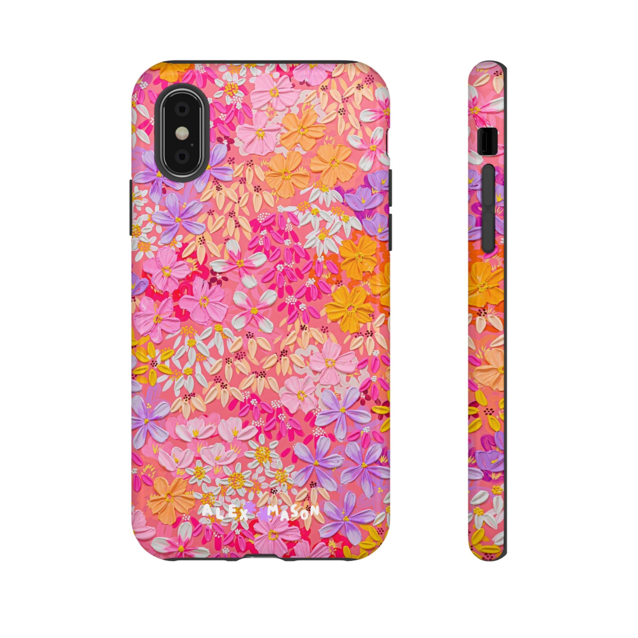 "Poppy & Daisy" Tough Phone Case (iPhone, Samsung, Google)