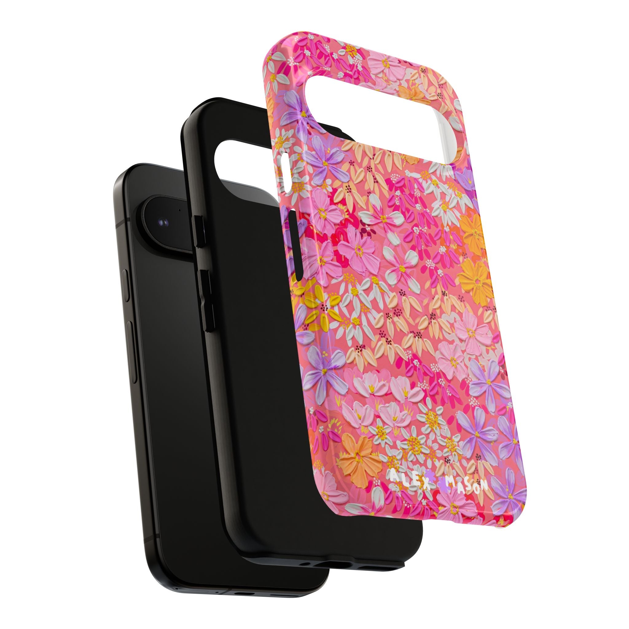 "Poppy & Daisy" Tough Phone Case (iPhone, Samsung, Google)