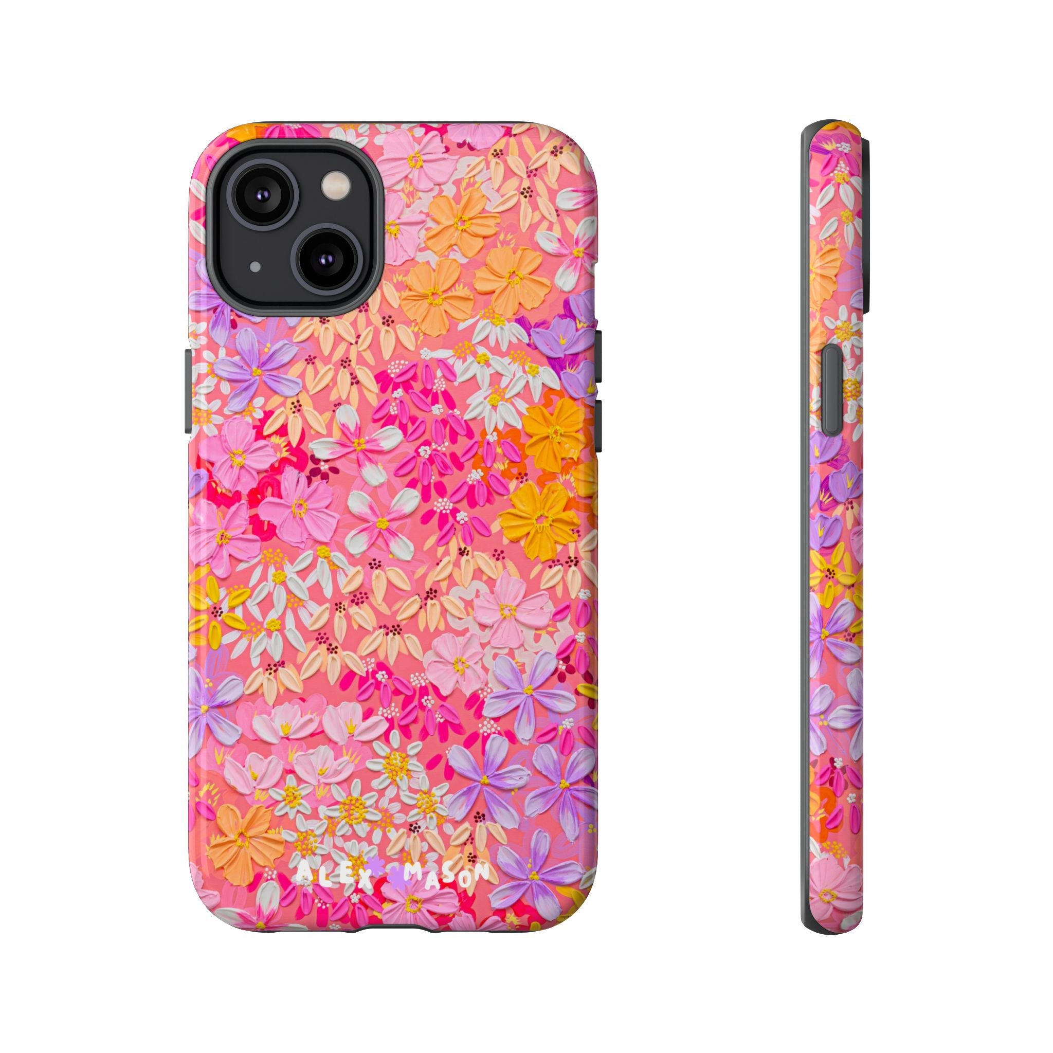 "Poppy & Daisy" Tough Phone Case (iPhone, Samsung, Google)