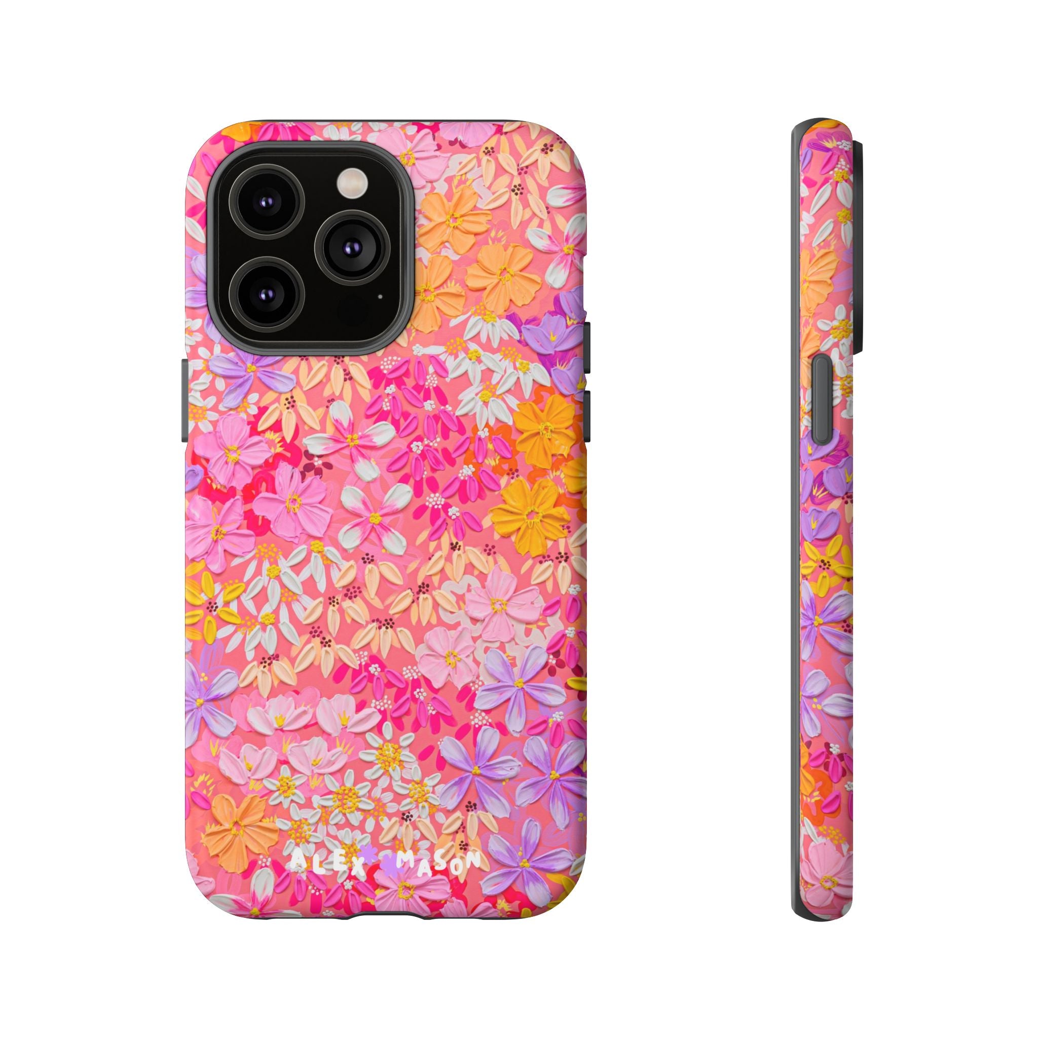 "Poppy & Daisy" Tough Phone Case (iPhone, Samsung, Google)