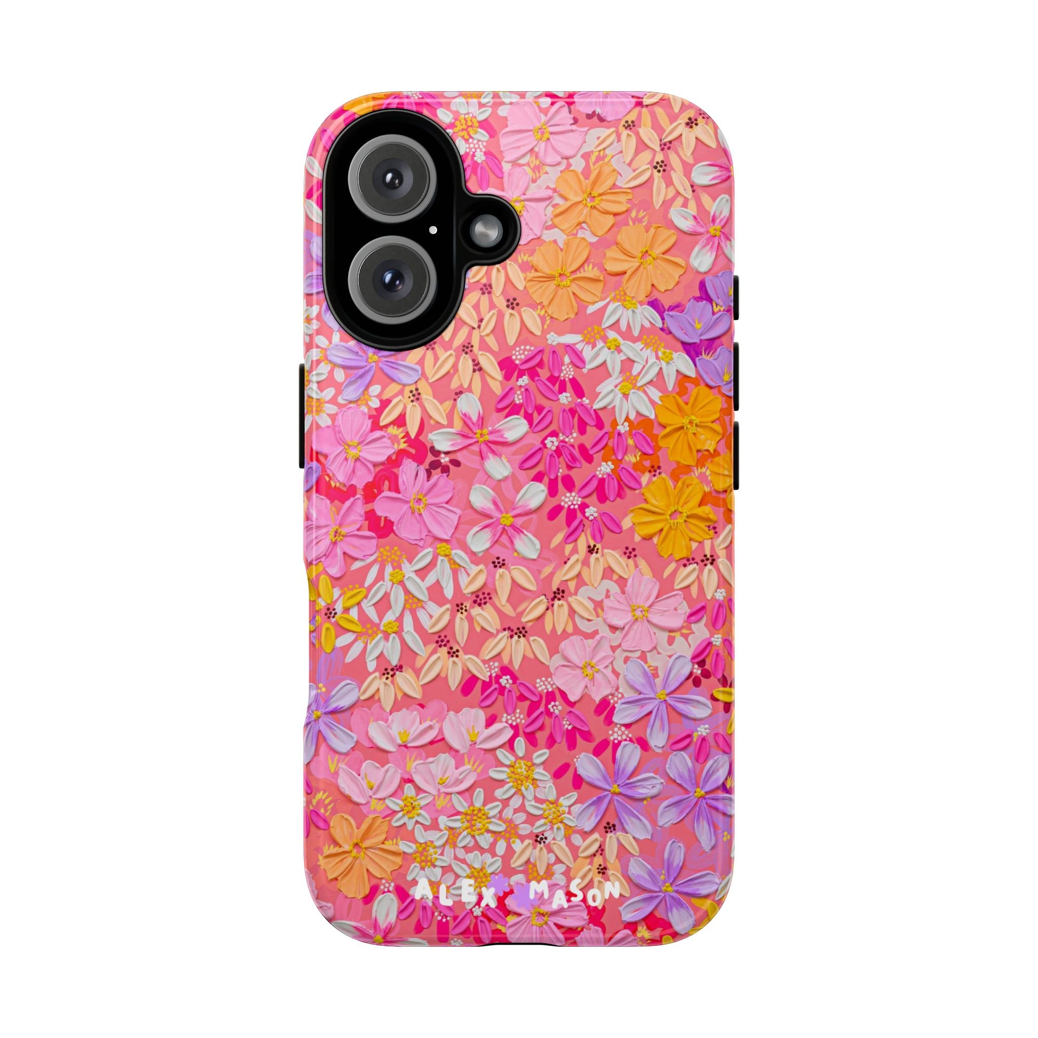 "Poppy & Daisy" Tough Phone Case (iPhone, Samsung, Google)