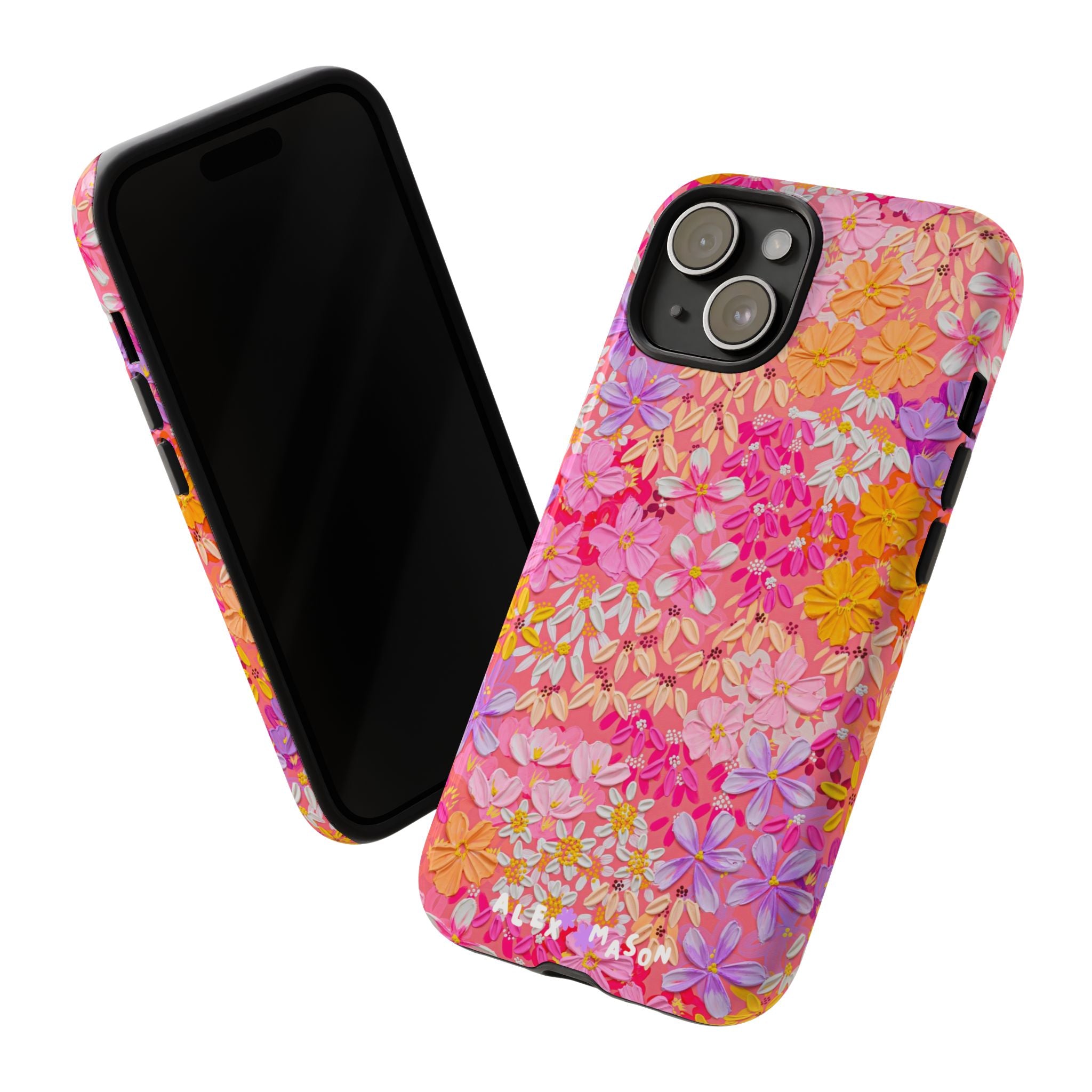 "Poppy & Daisy" Tough Phone Case (iPhone, Samsung, Google)