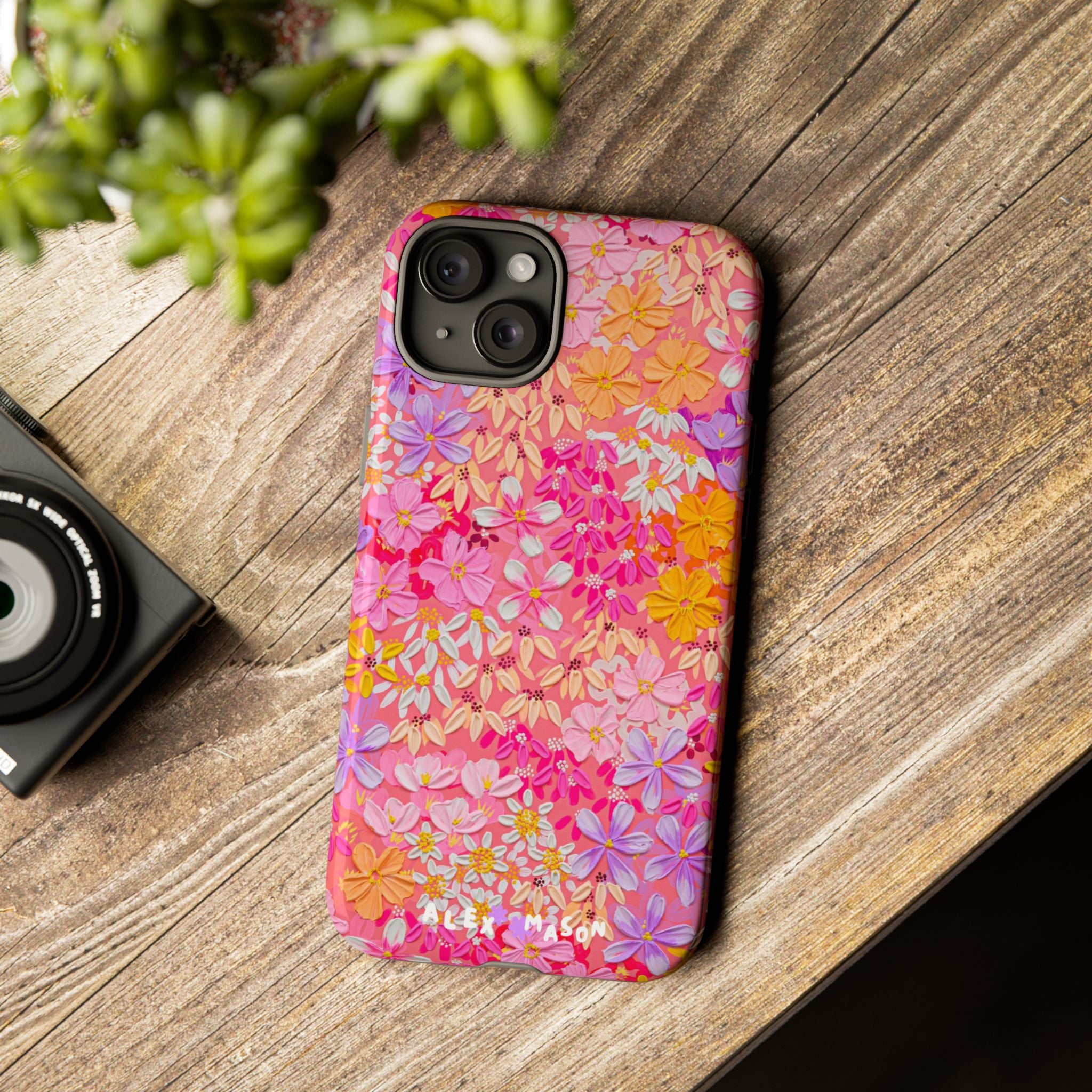 "Poppy & Daisy" Tough Phone Case (iPhone, Samsung, Google)