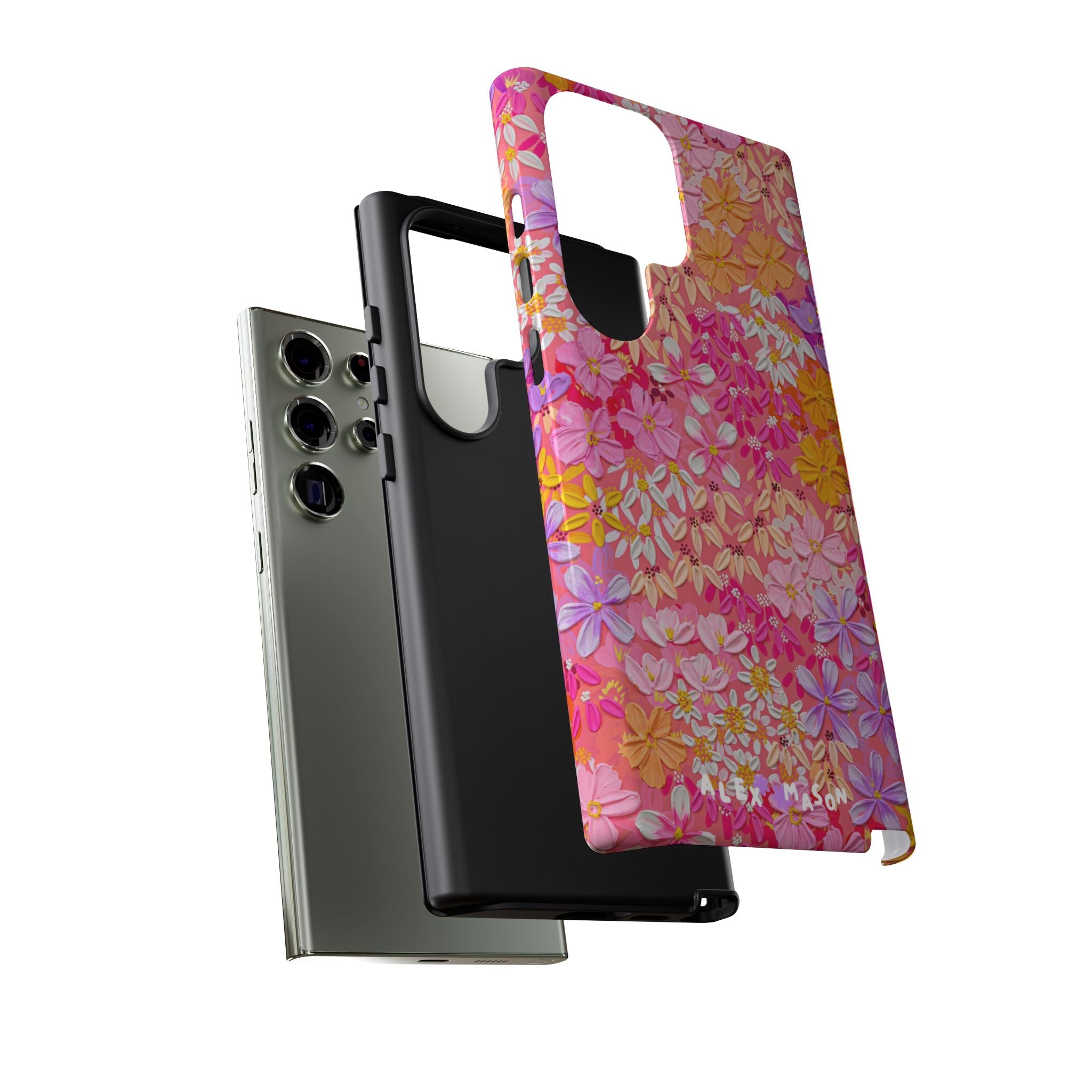 "Poppy & Daisy" Tough Phone Case (iPhone, Samsung, Google)