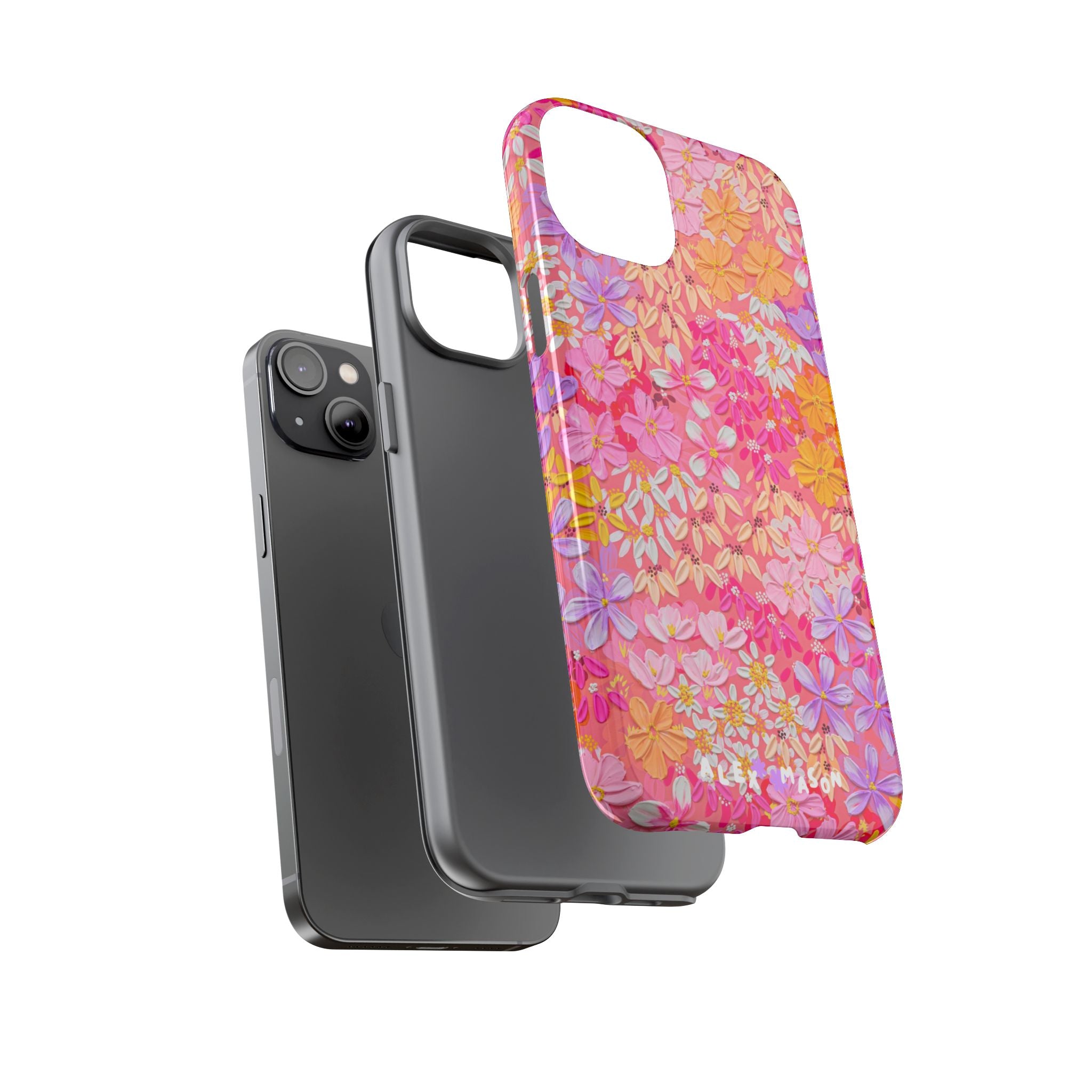 "Poppy & Daisy" Tough Phone Case (iPhone, Samsung, Google)