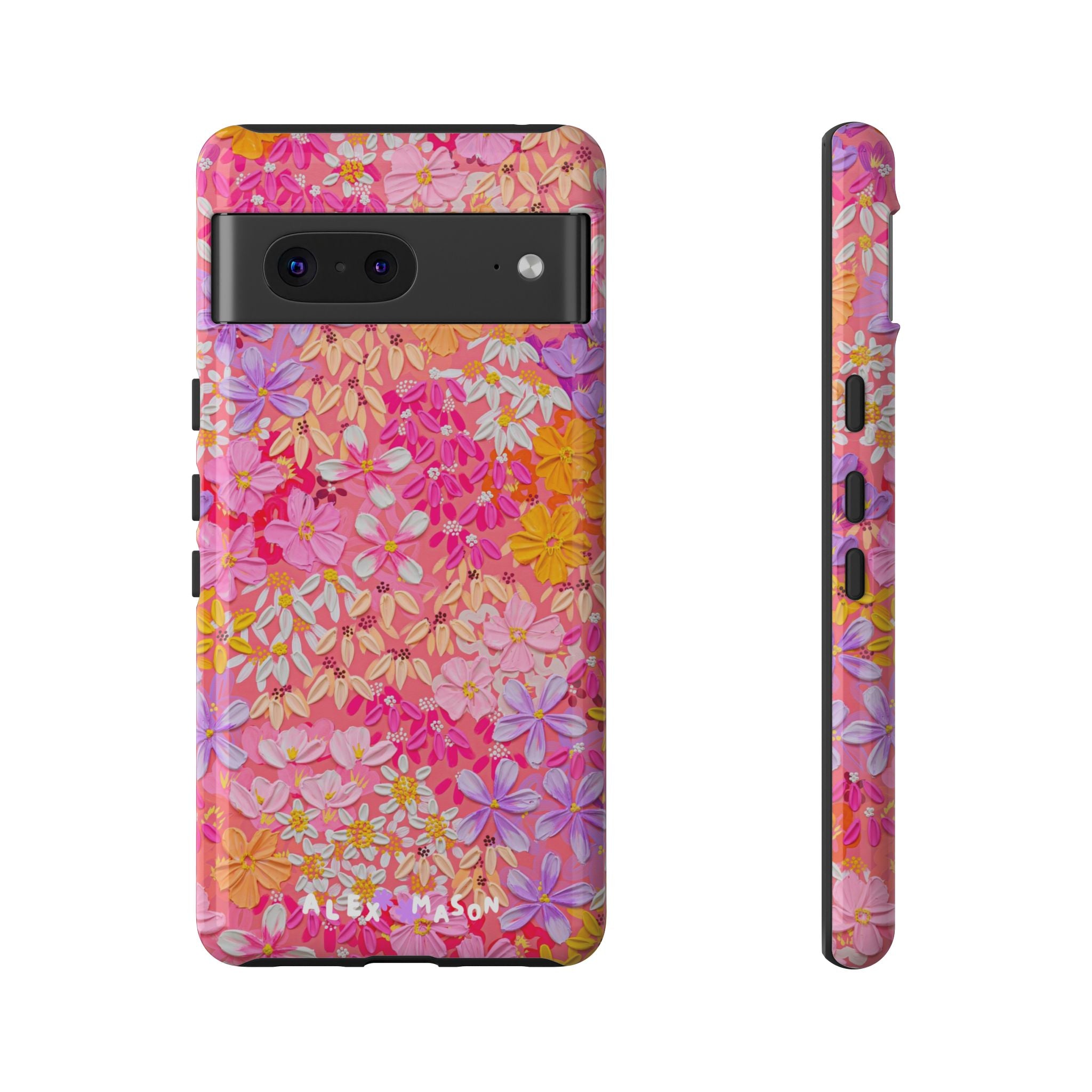 "Poppy & Daisy" Tough Phone Case (iPhone, Samsung, Google)