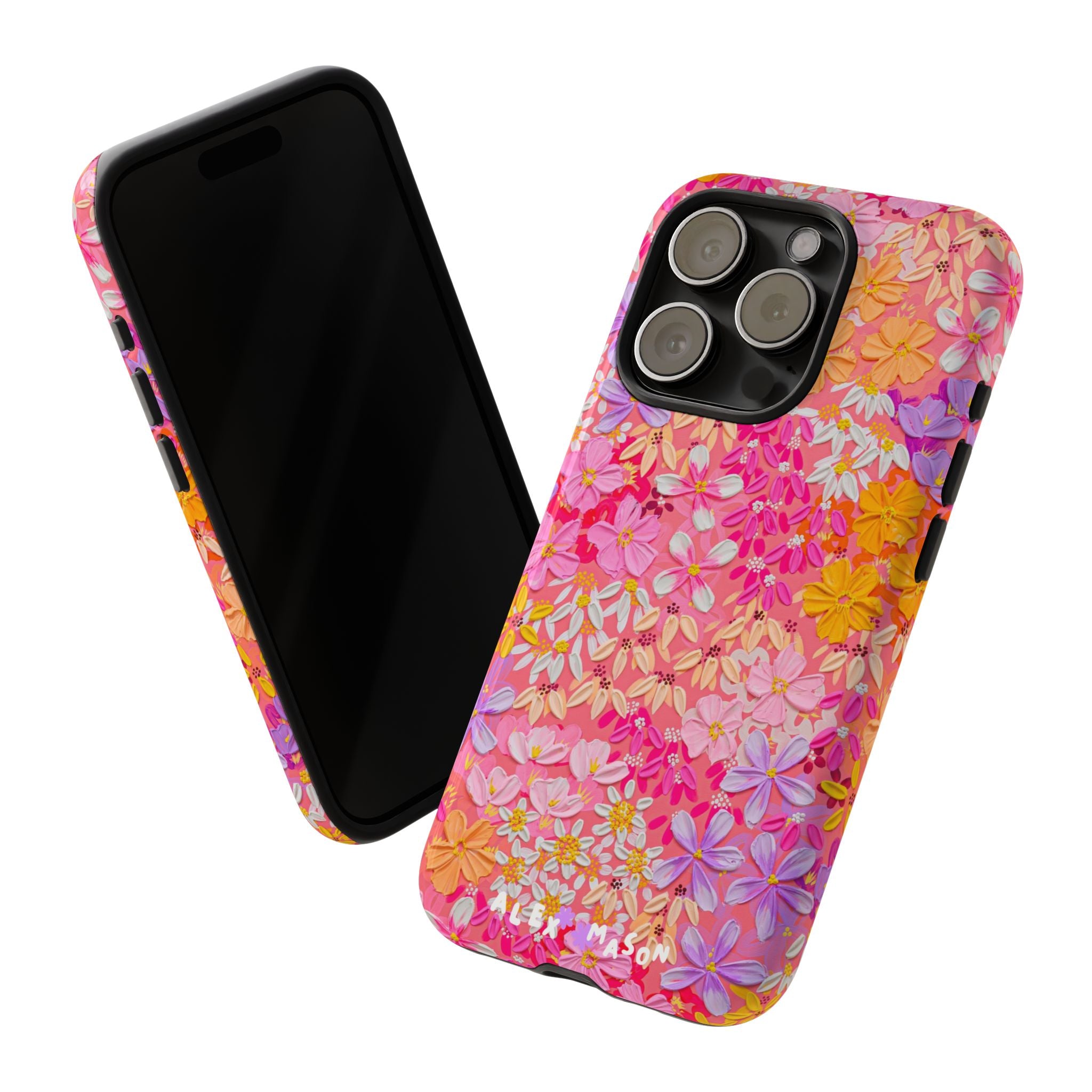 "Poppy & Daisy" Tough Phone Case (iPhone, Samsung, Google)
