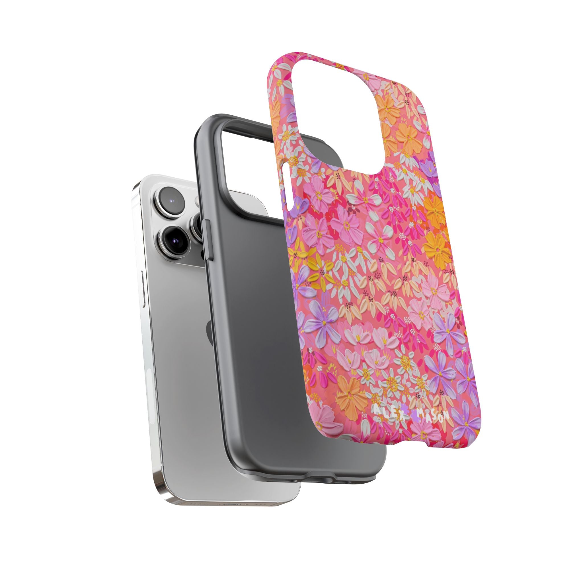 "Poppy & Daisy" Tough Phone Case (iPhone, Samsung, Google)