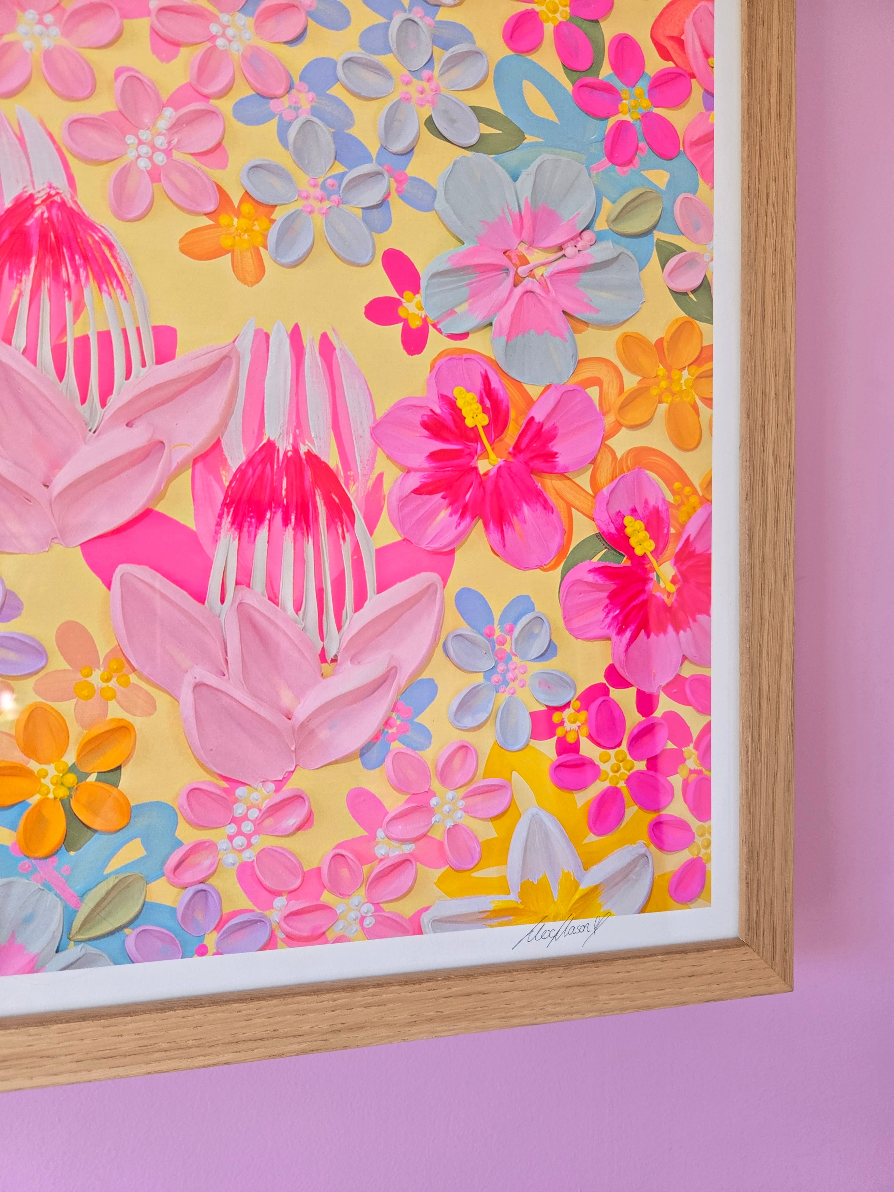 "Hibiscus Girl" (LIMITED EDITION Print)