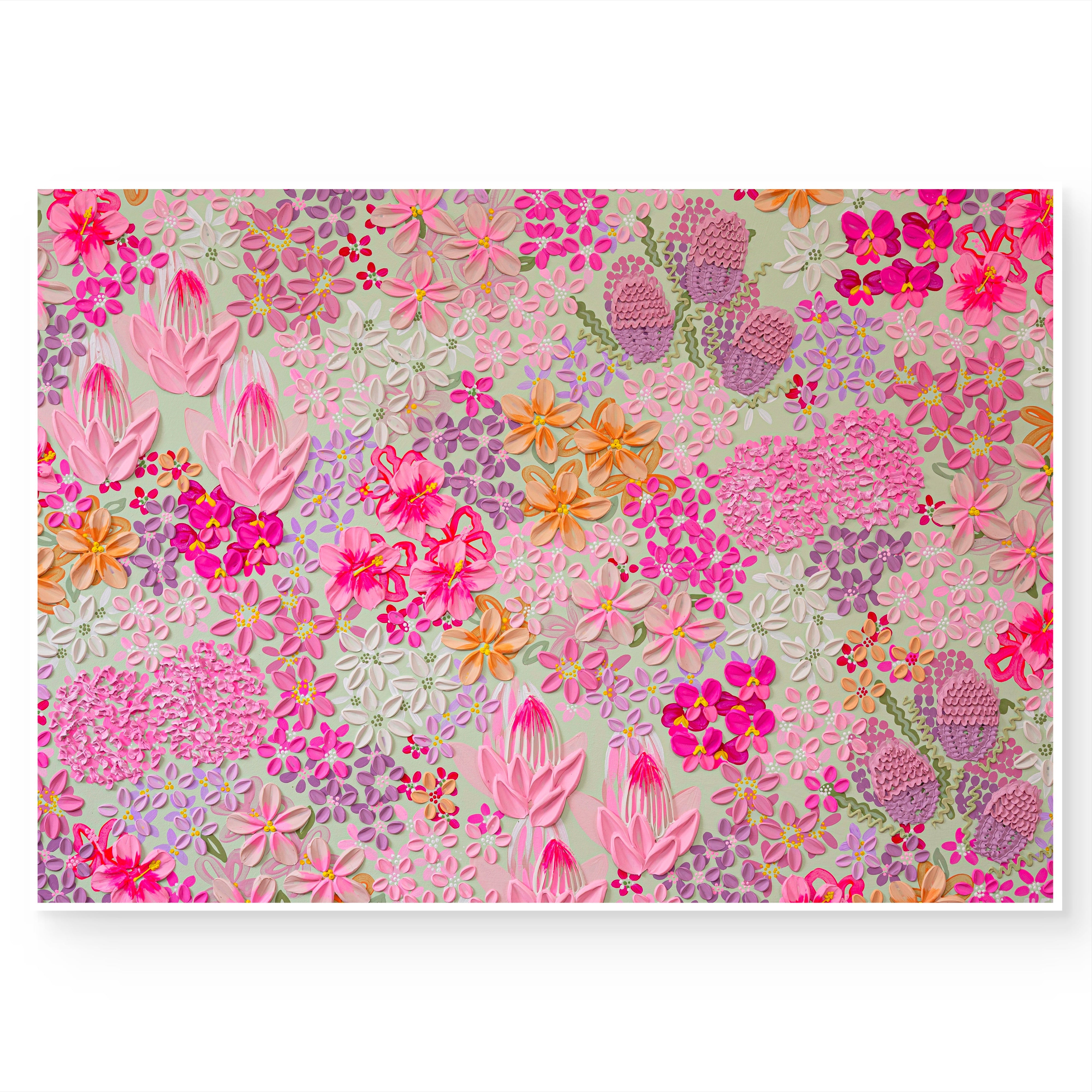 "Strawberry Matcha" (Paper Print)