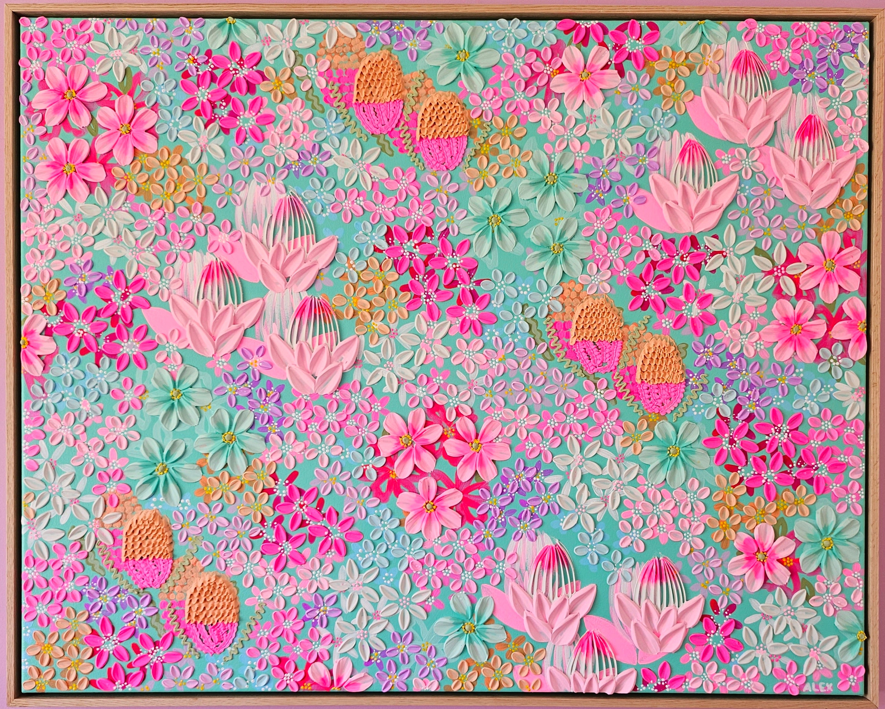 "Miami Beach" - Original Artwork