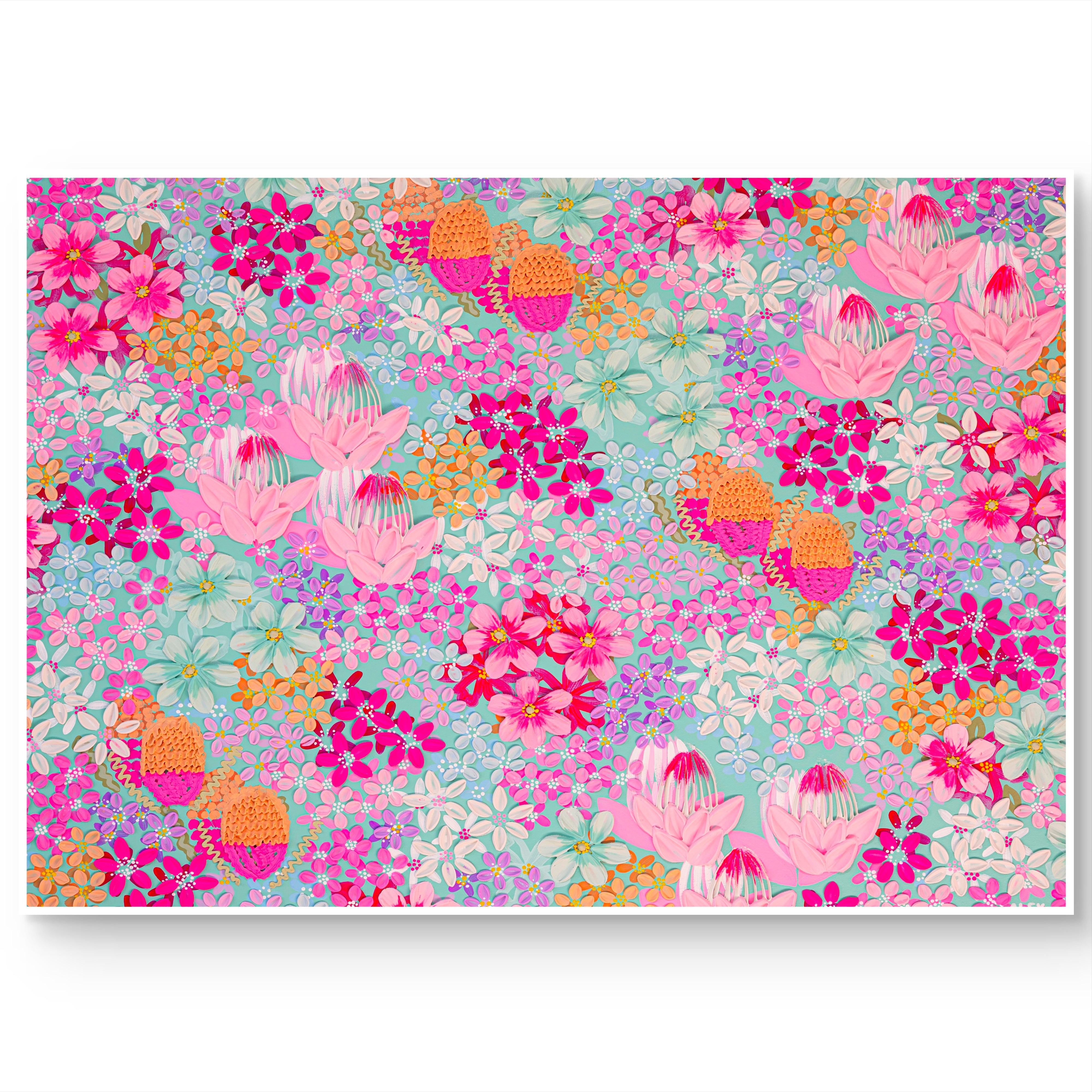 "Malibu Beach" (Paper Print)