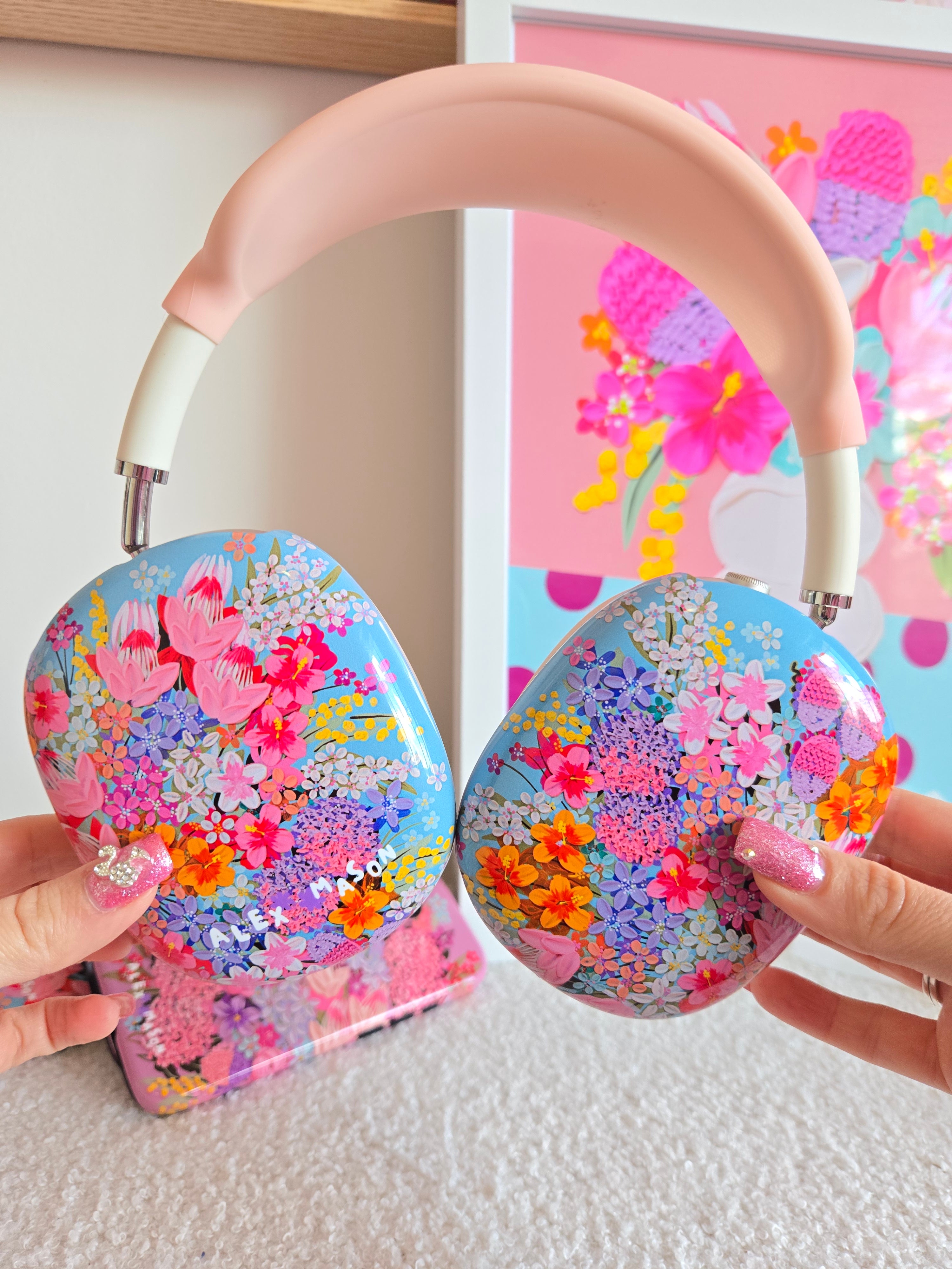 "Peach Iced Tea" AirPods Max Case
