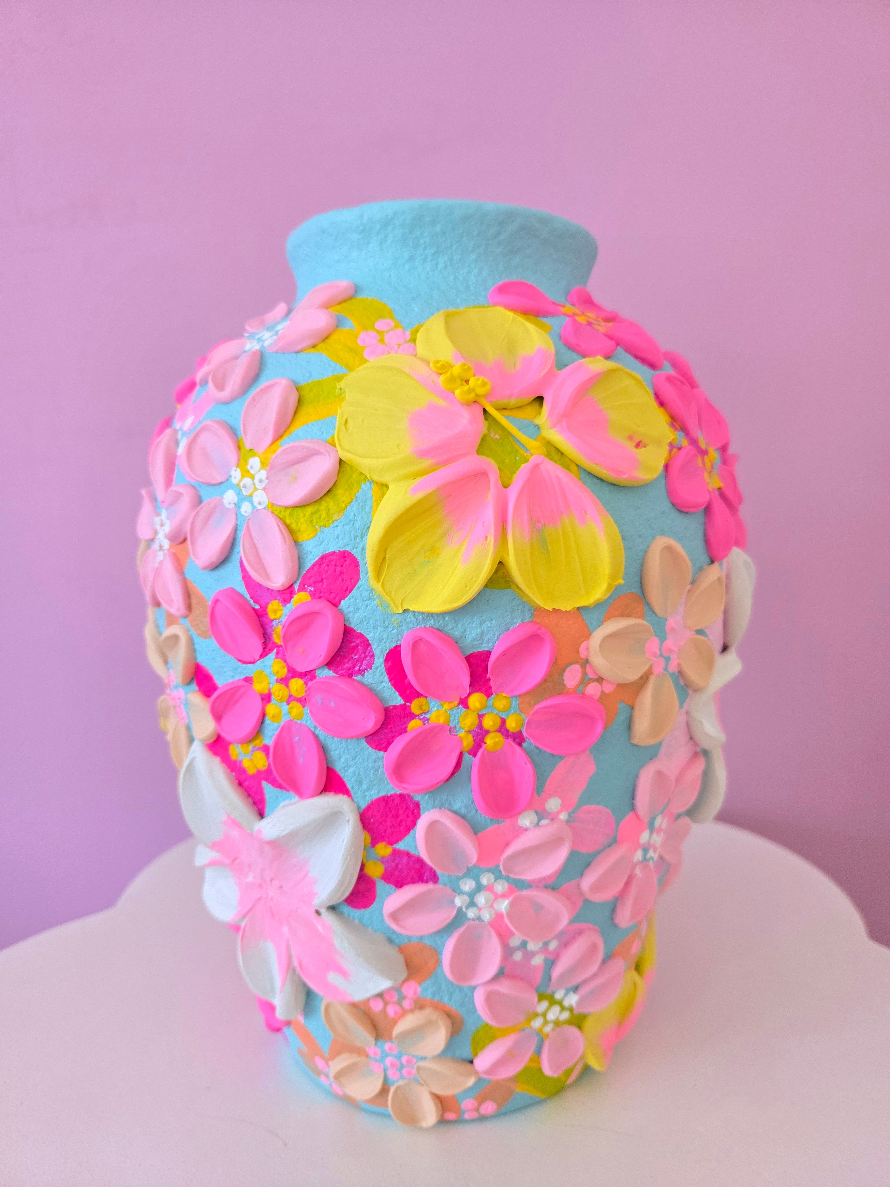 Vase #4 (blue)