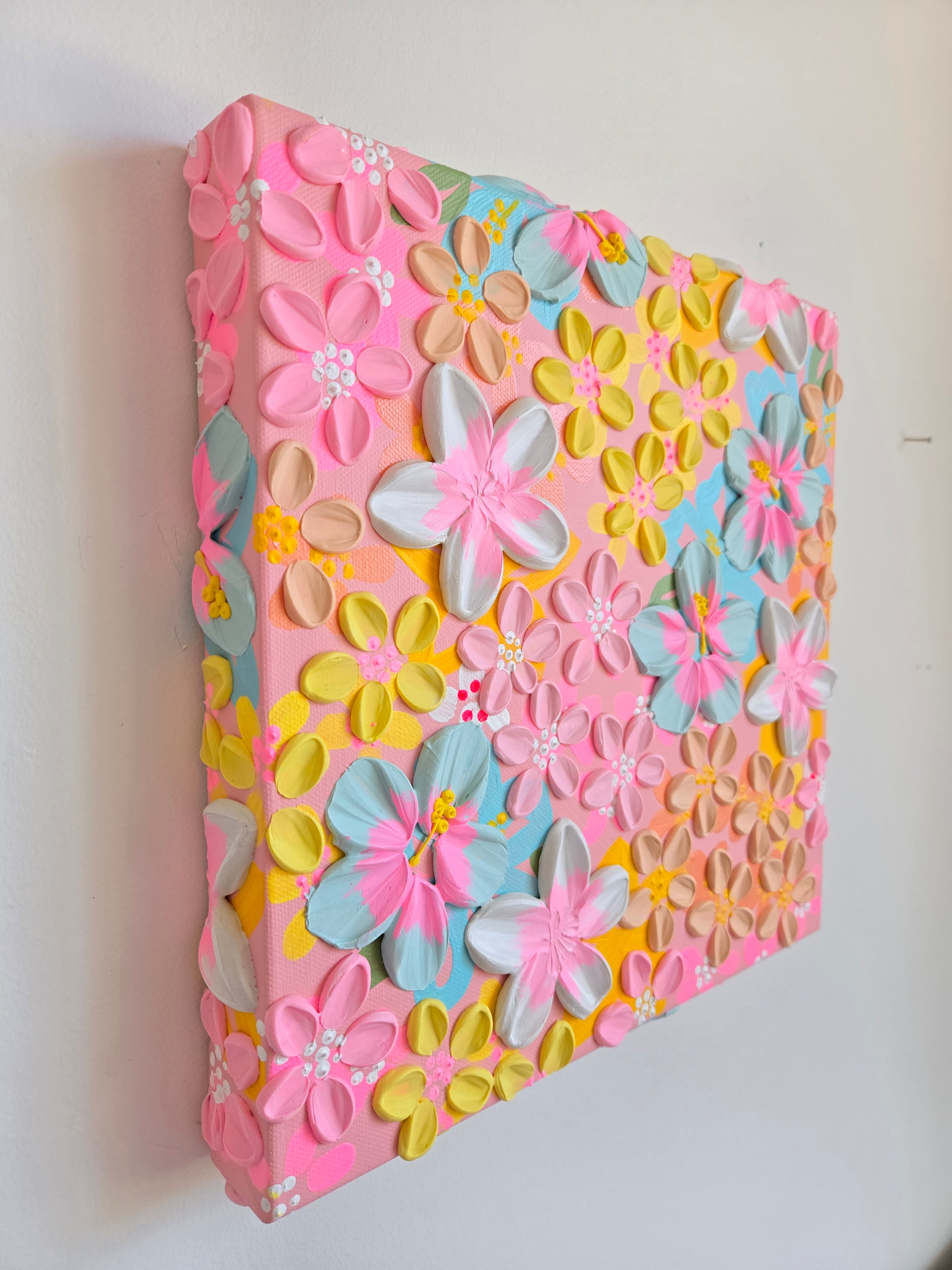 "Mini #18" (pink) - Original Artwork