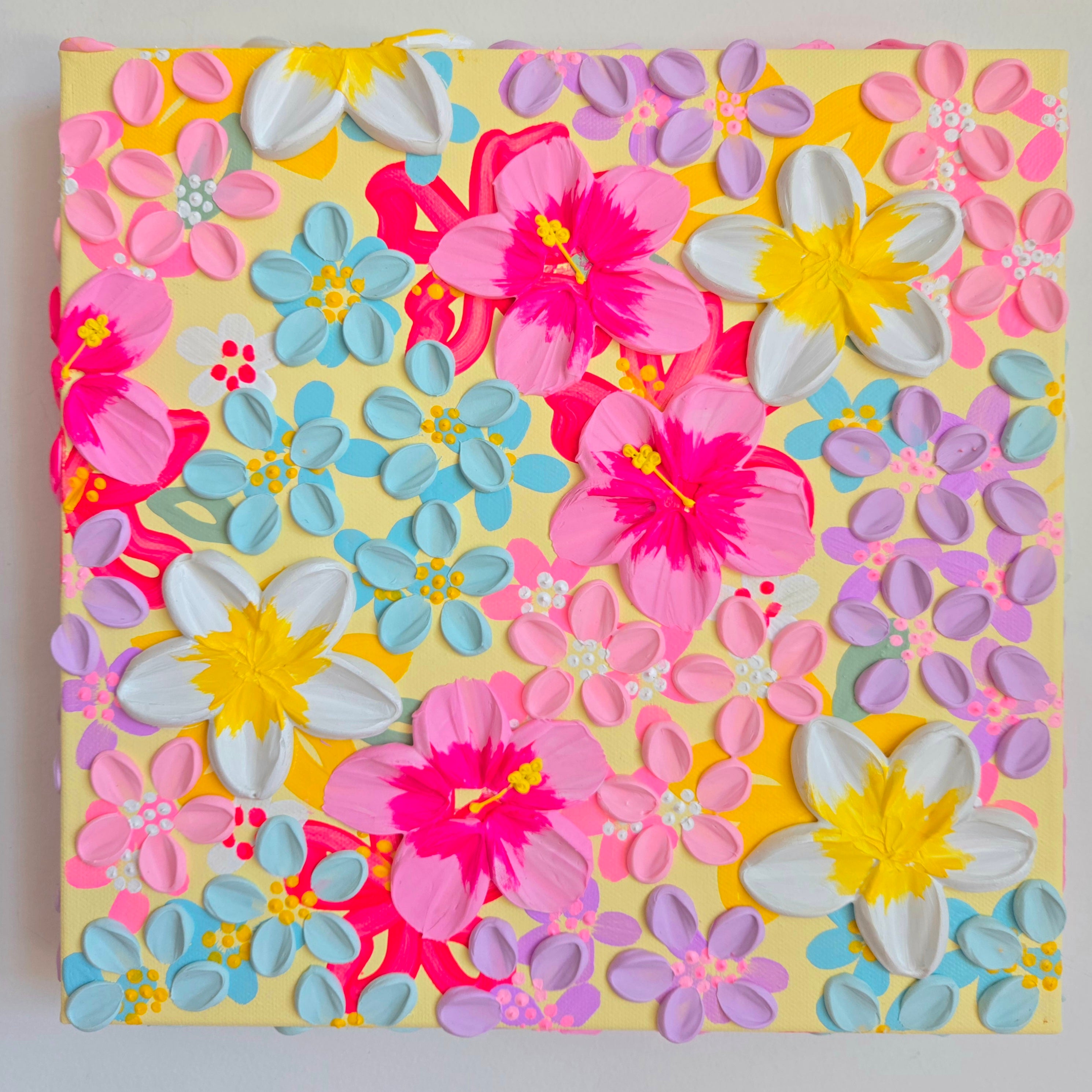 "Mini #14" (yellow) - Original Artwork