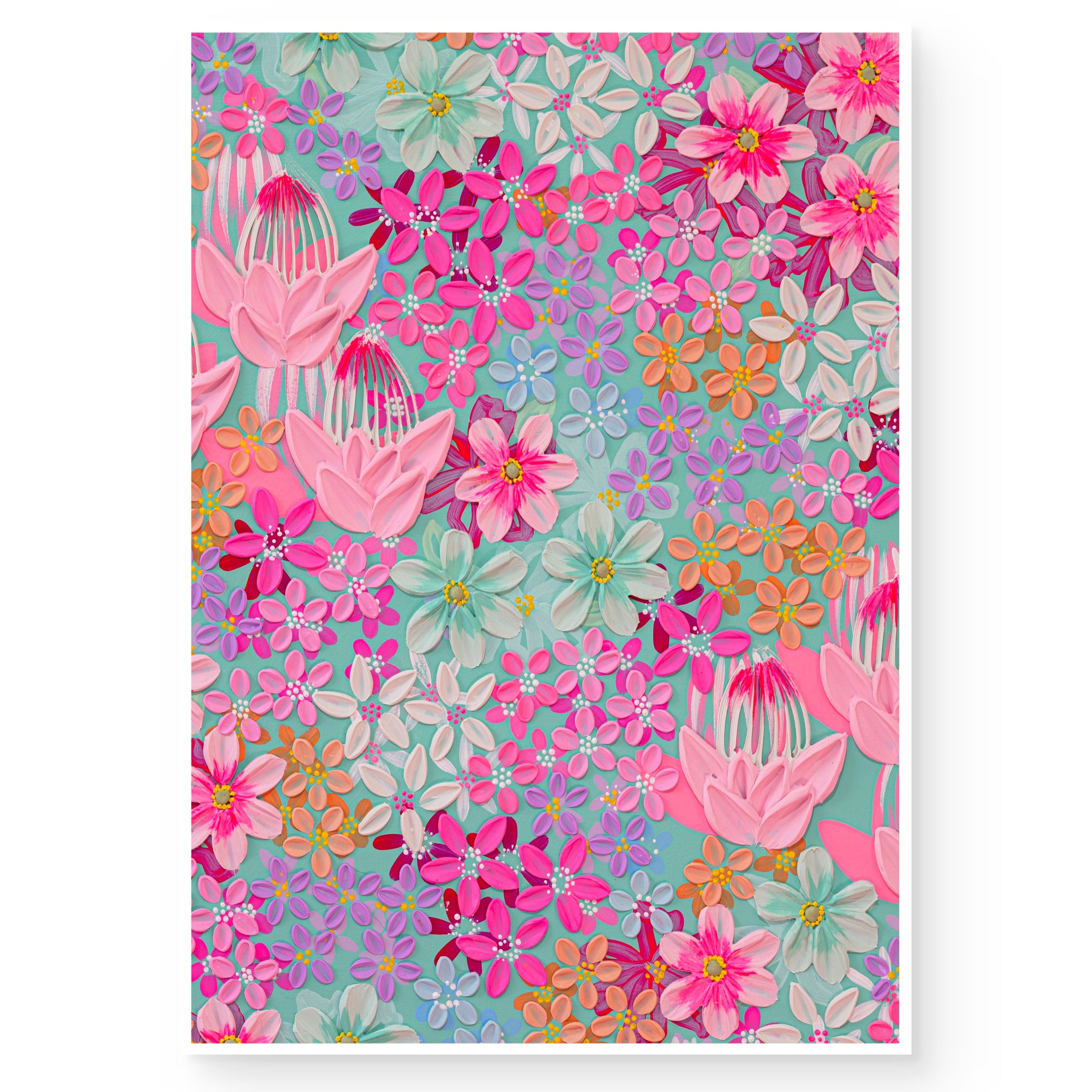 "Malibu Beach Mini" (Paper Print)