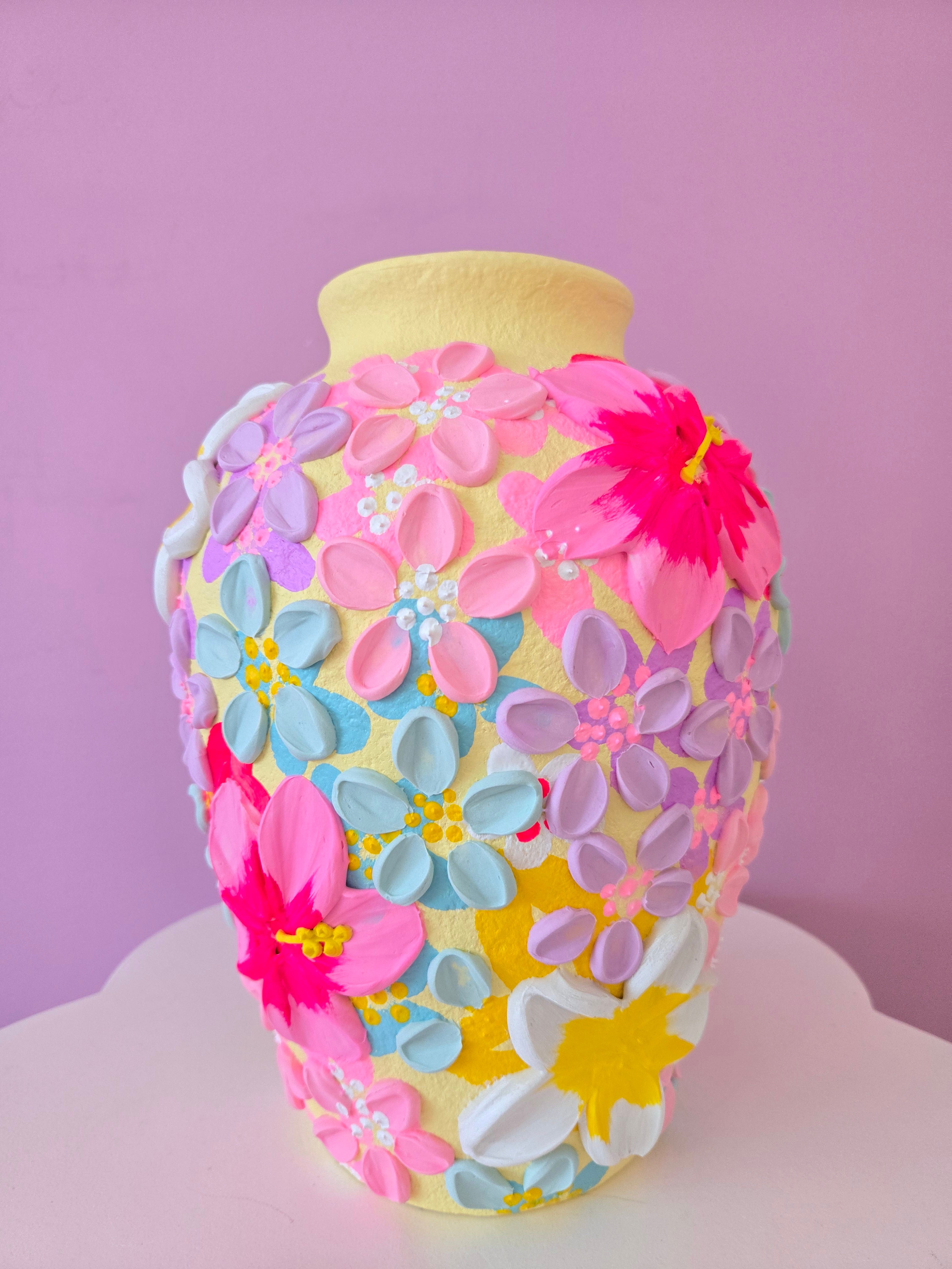 Vase #9 (yellow)