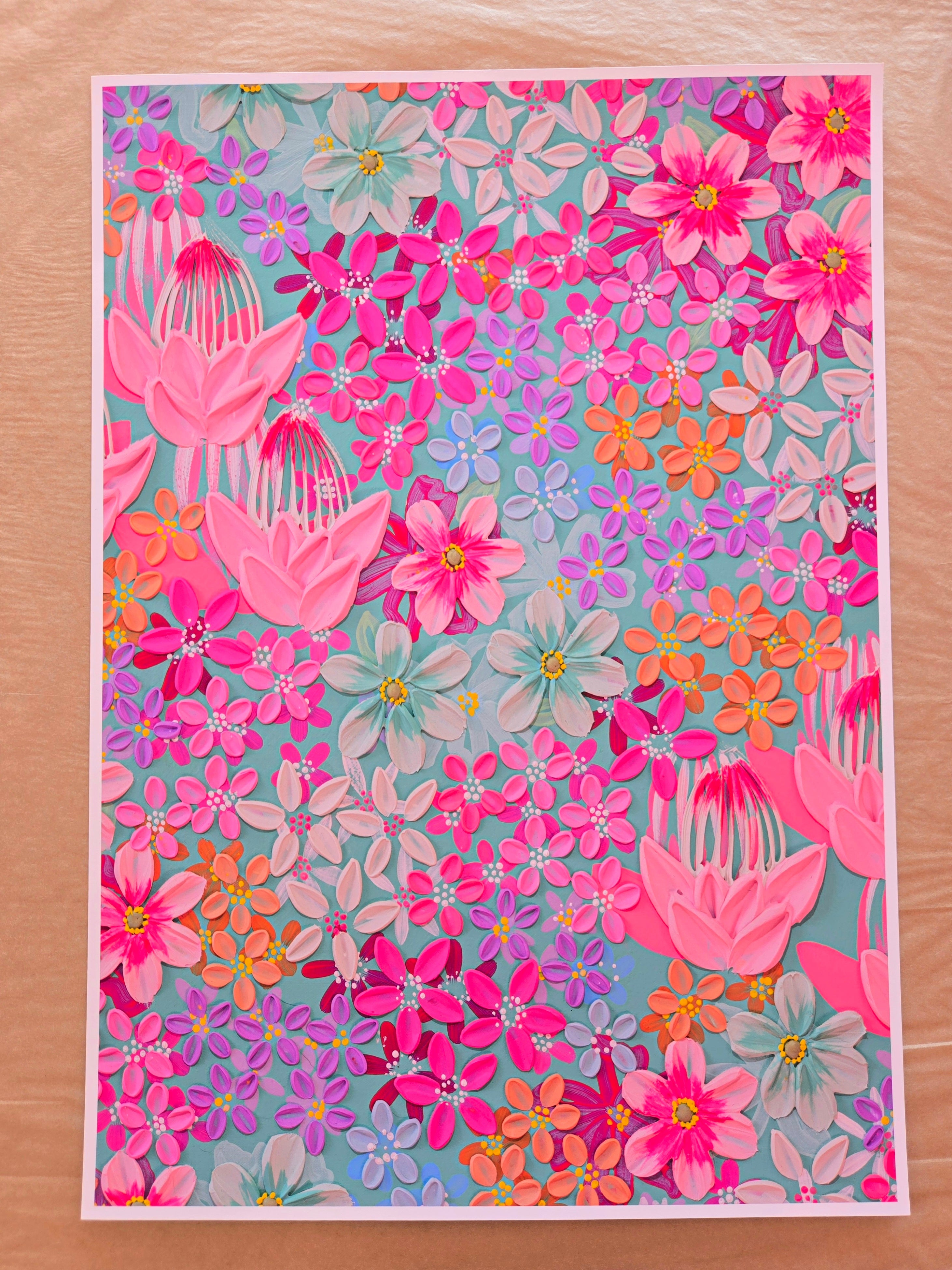 "Miami Beach Mini" (Paper Print)