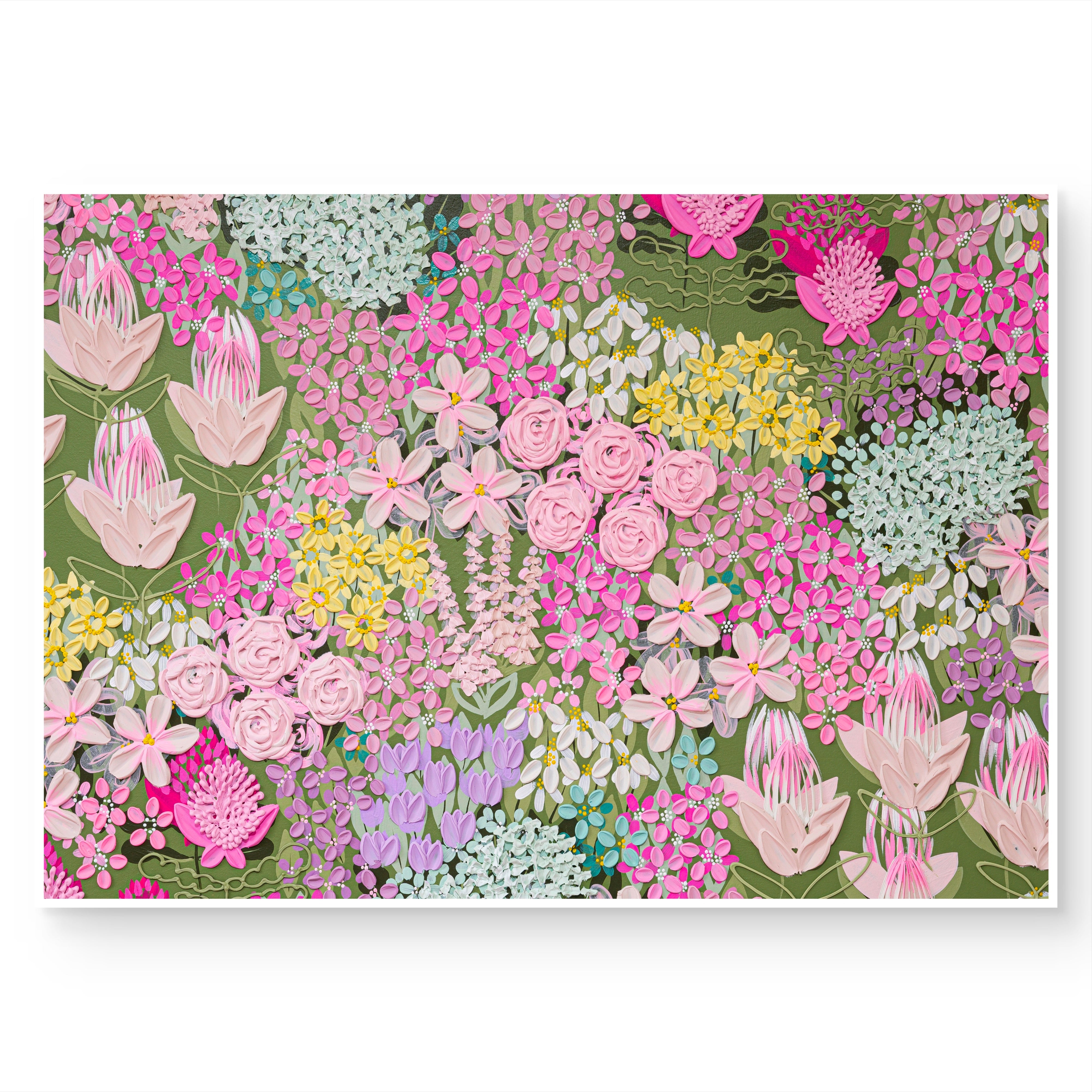 "Moonlight Dancing" (Paper Print)