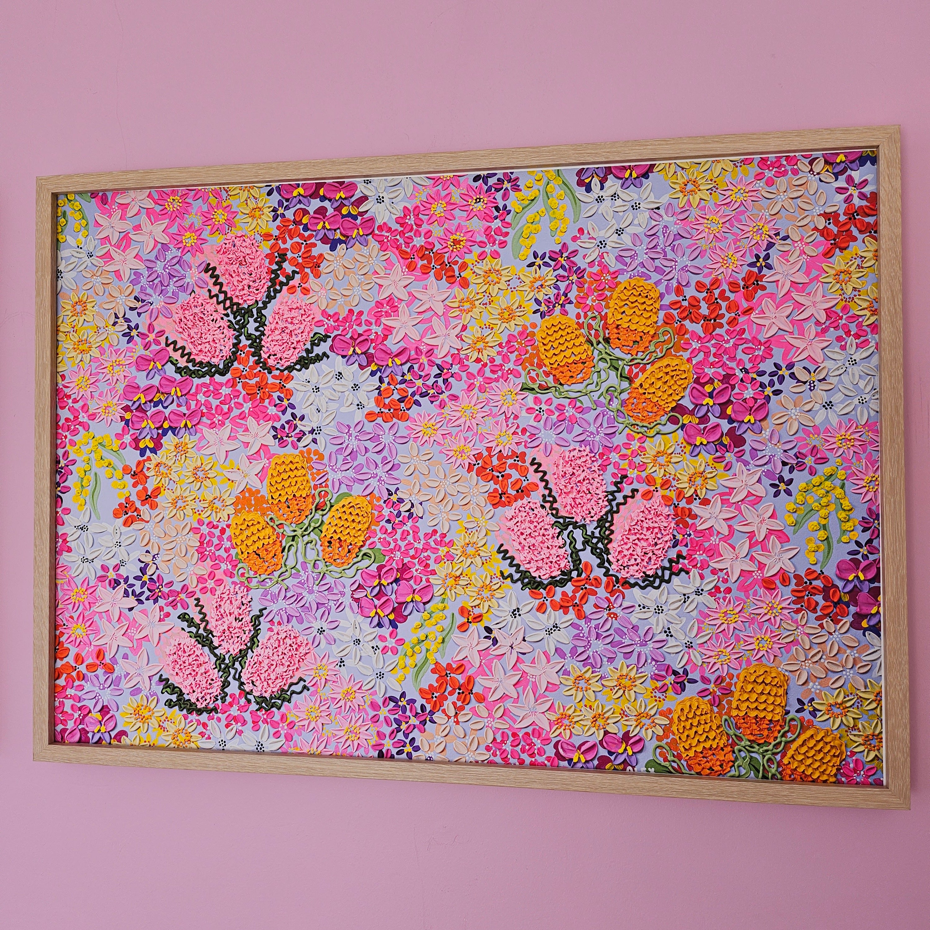 "Sweet Pea" (Paper Print)