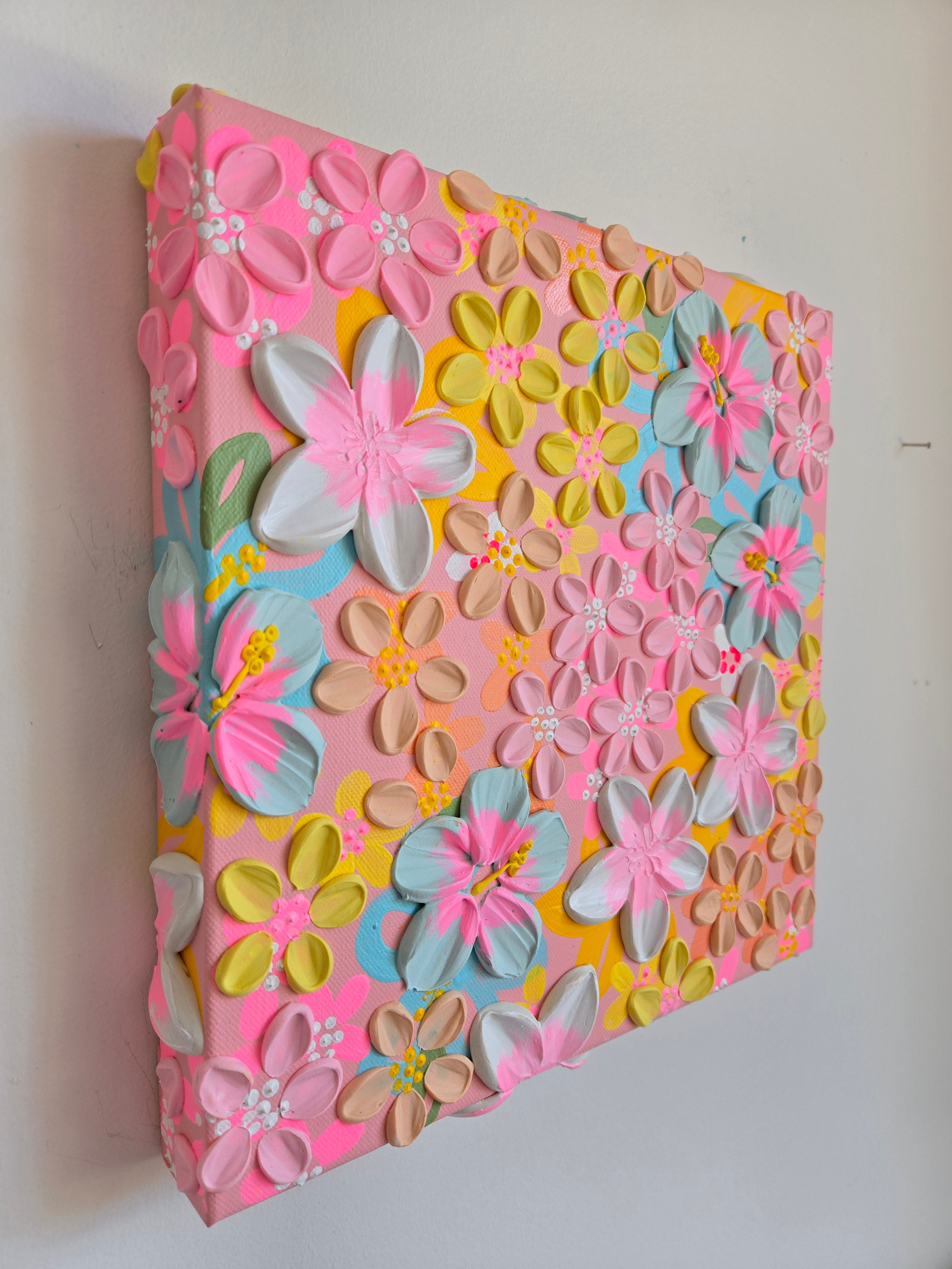 "Mini #19" (pink) - Original Artwork