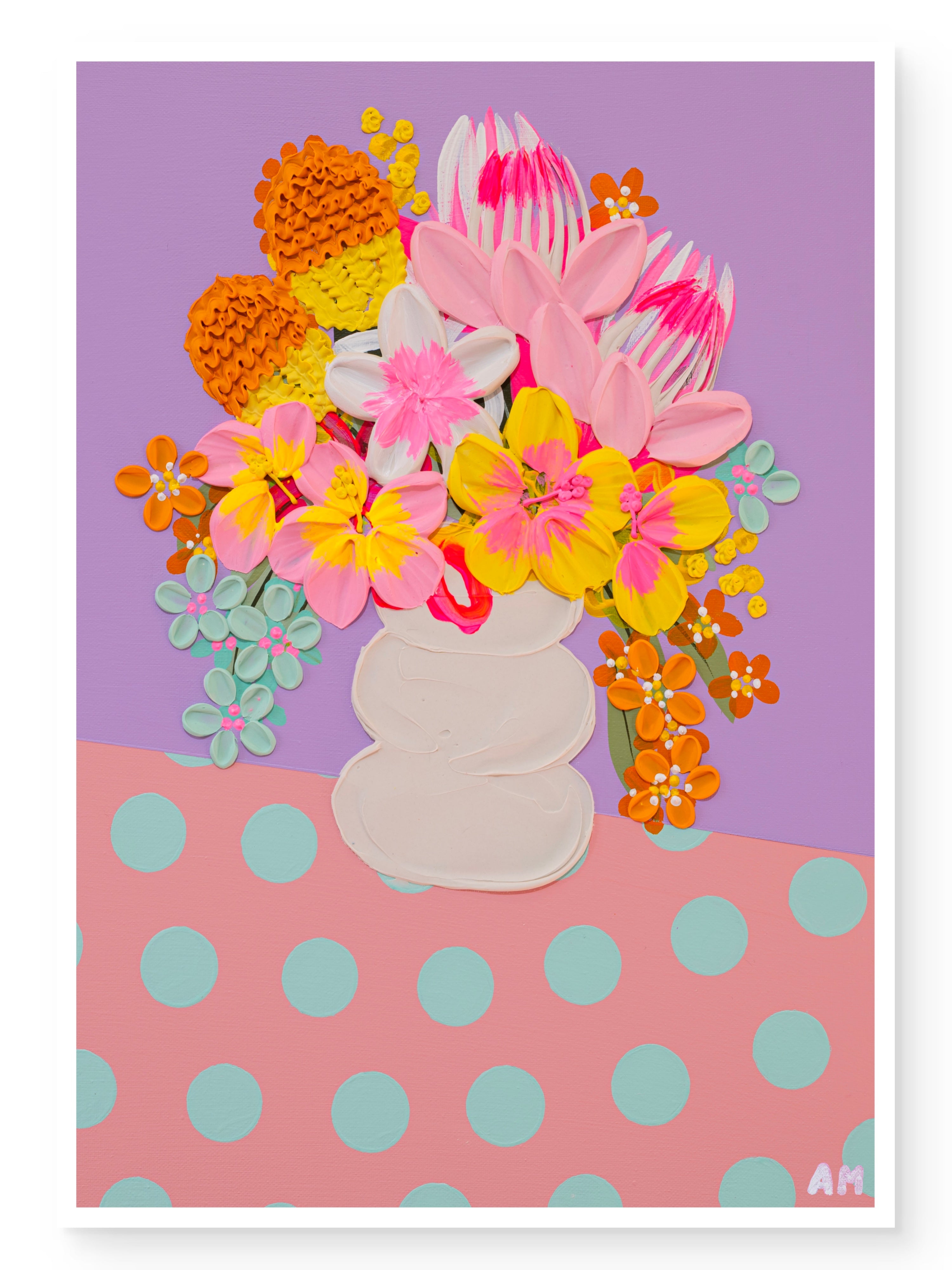 "Polka-dot Mini #3" (Paper Print)