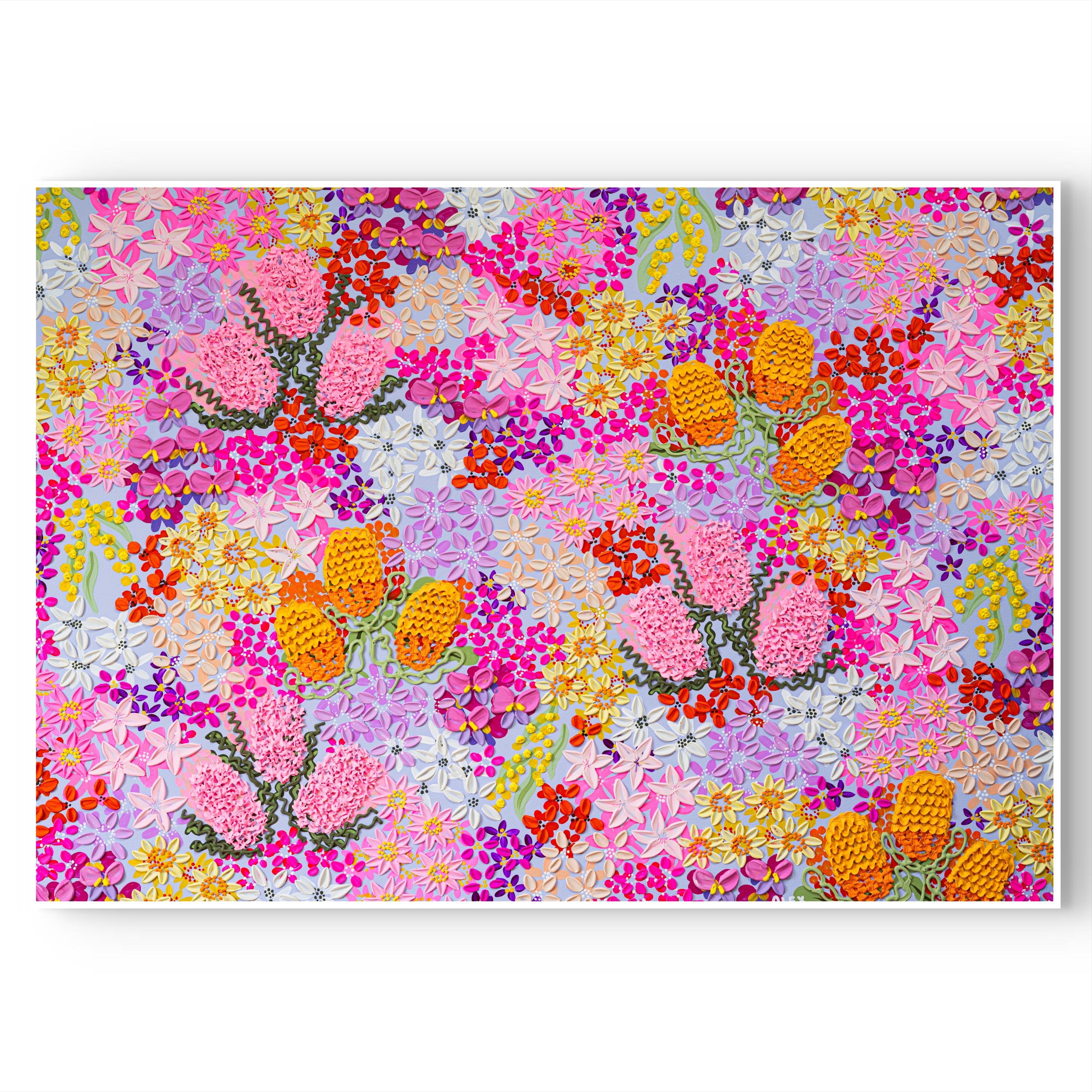 "Sweet Pea" (Paper Print)