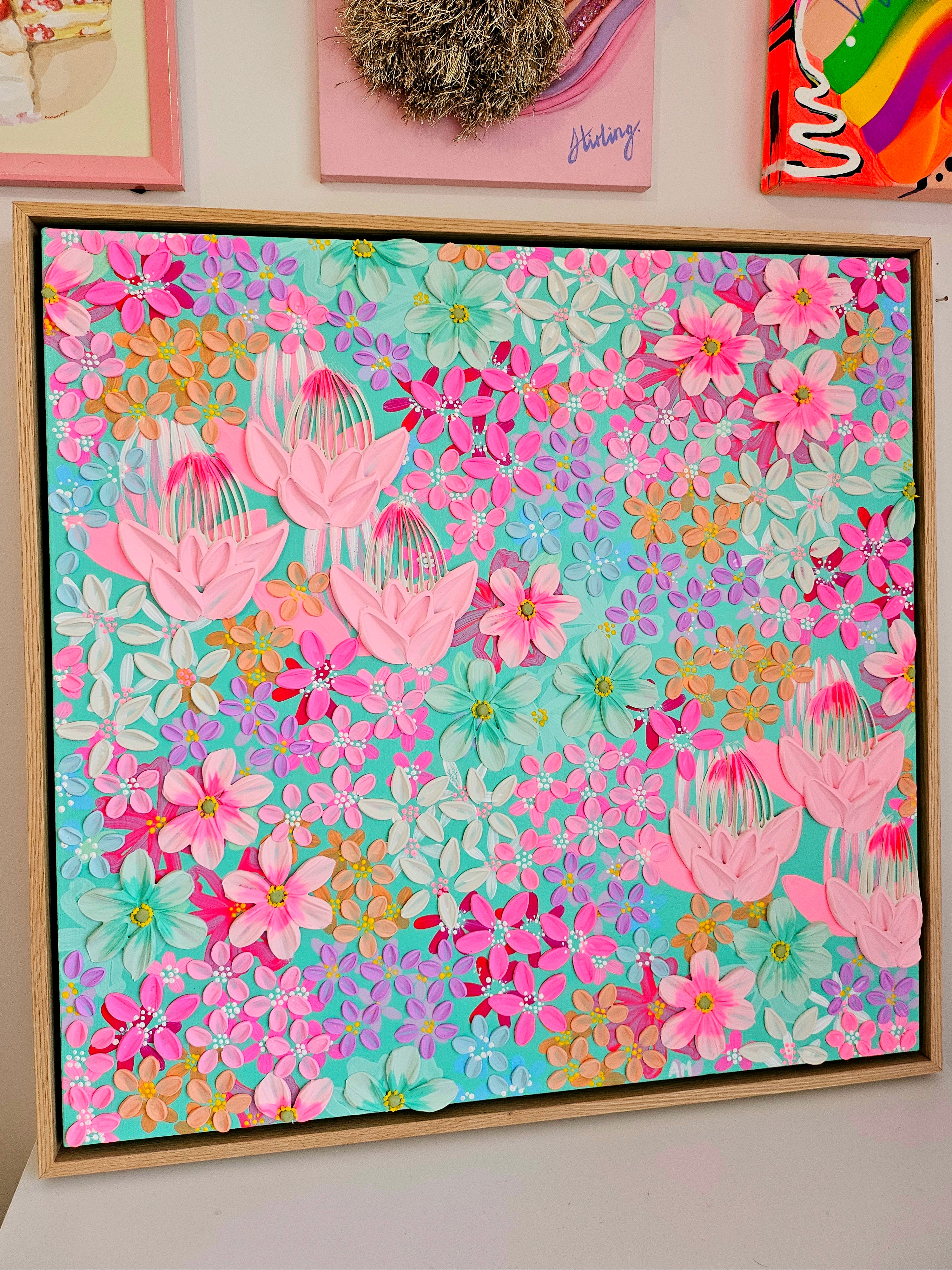 "Miami Beach (mini)" - Original Artwork