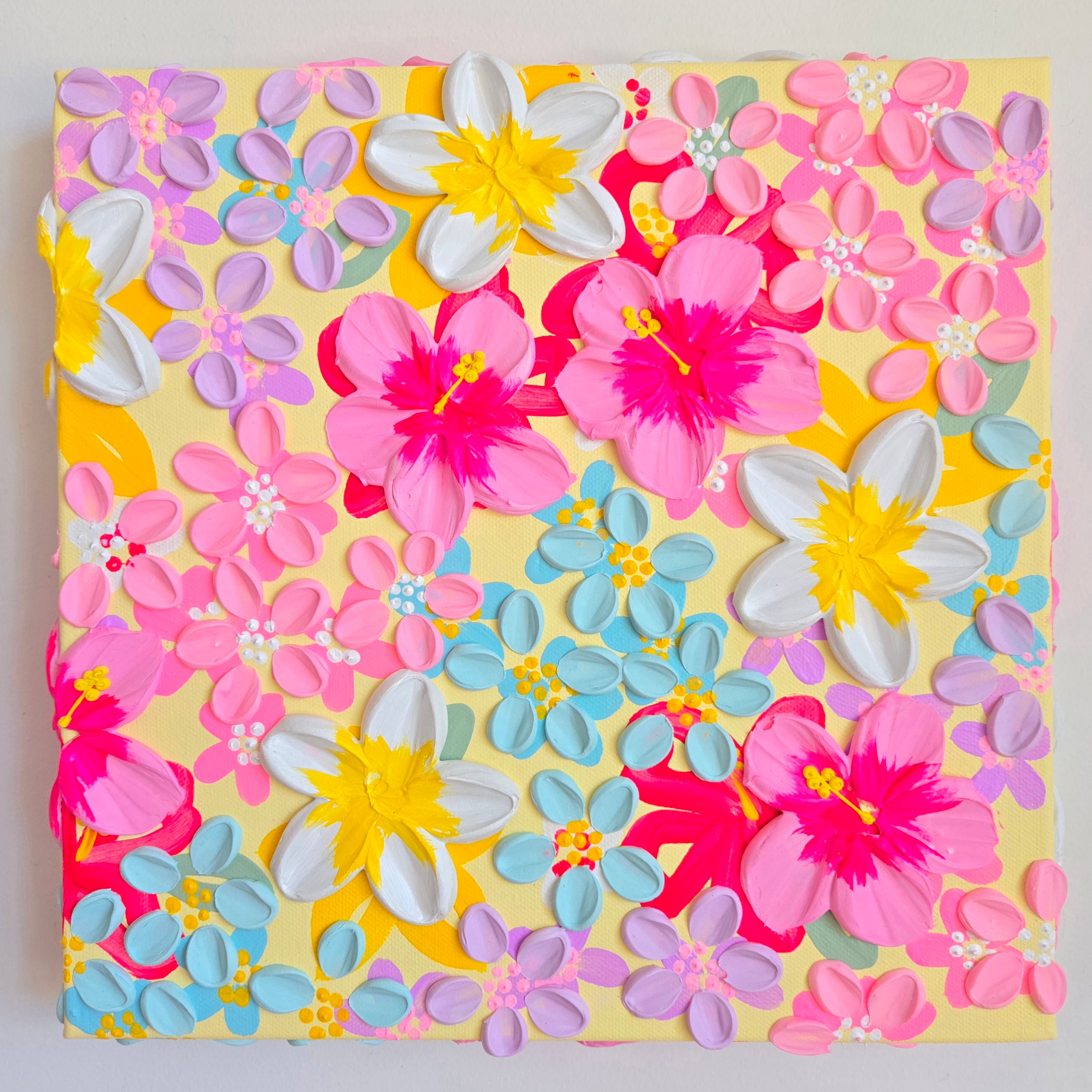 "Mini #16" (yellow) - Original Artwork