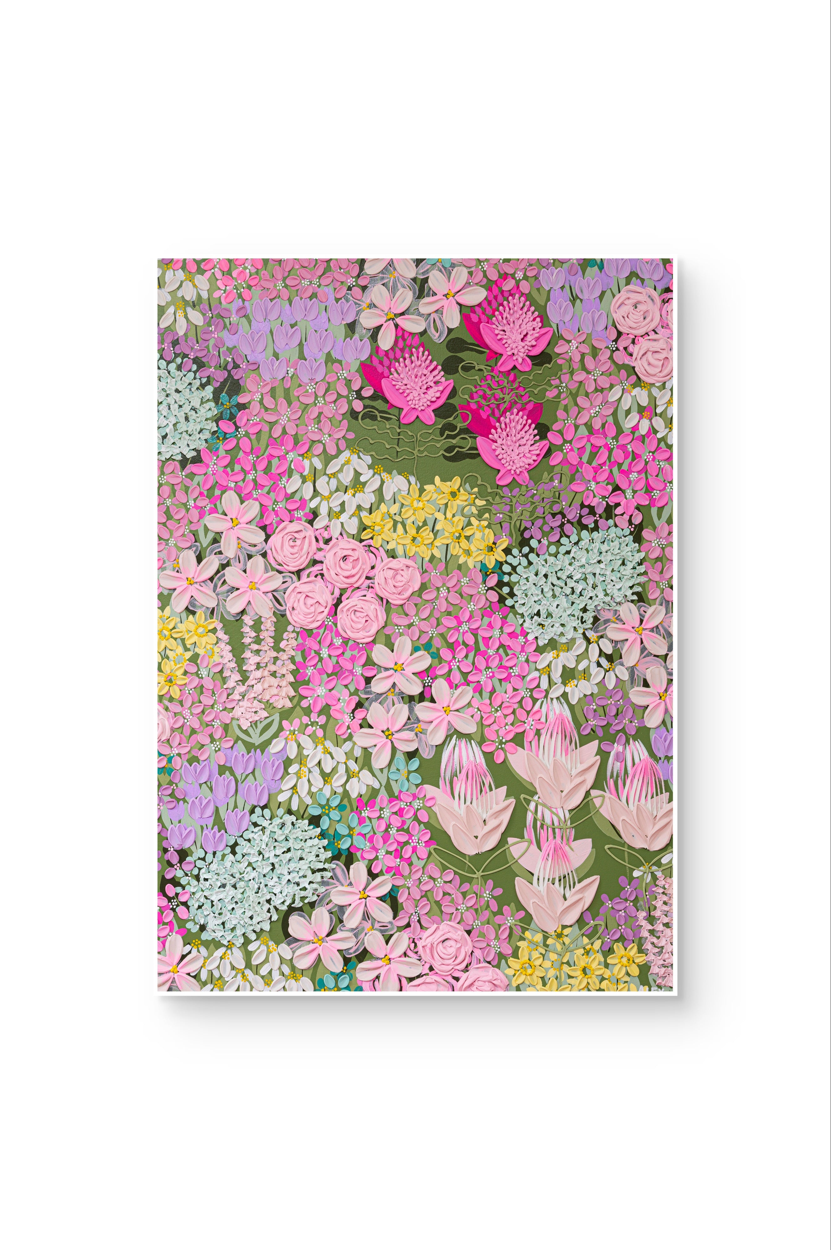 "Moonlight Dancing" (Paper Print)