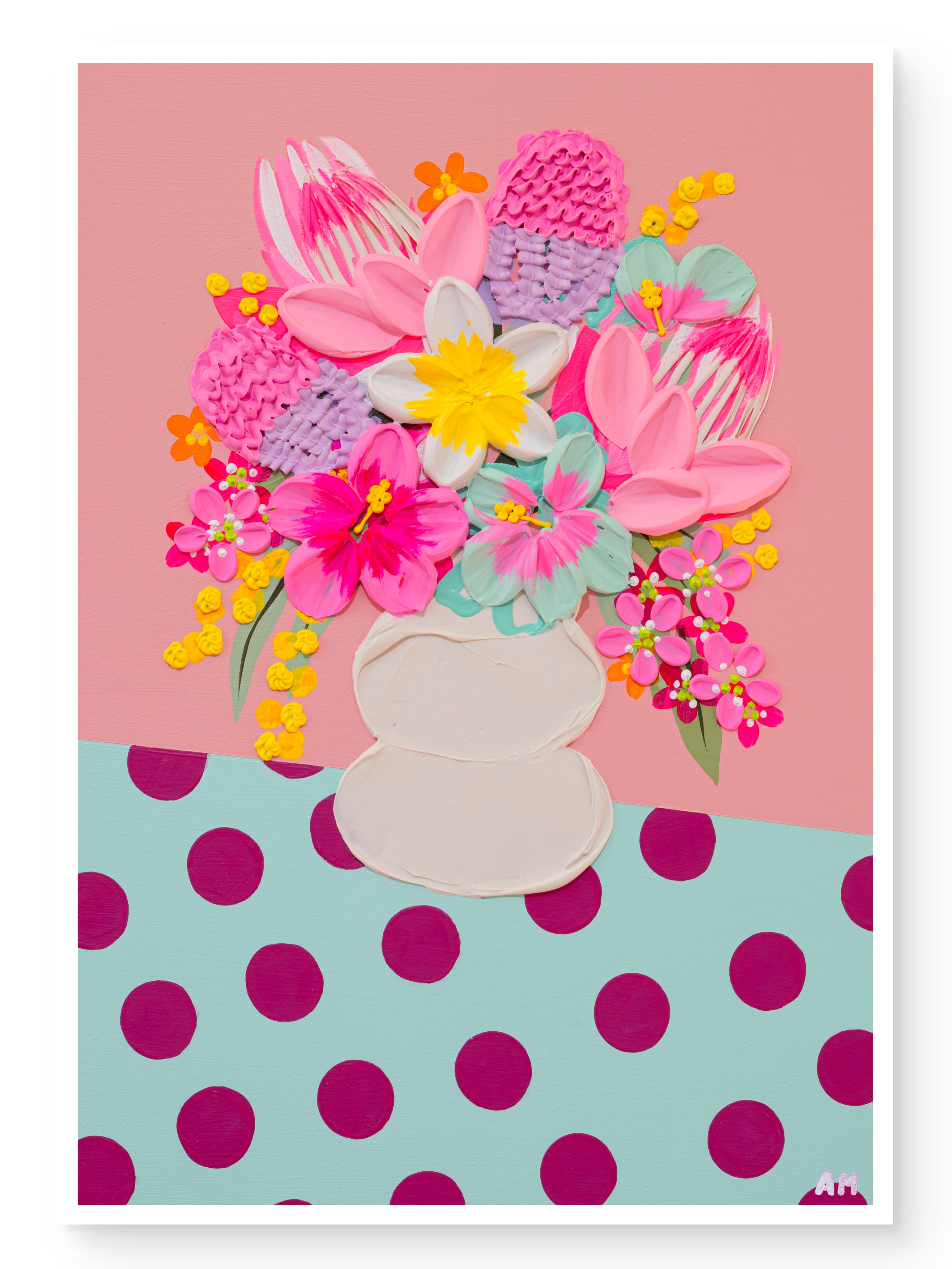 "Polka-dot Mini #1" (Paper Print)