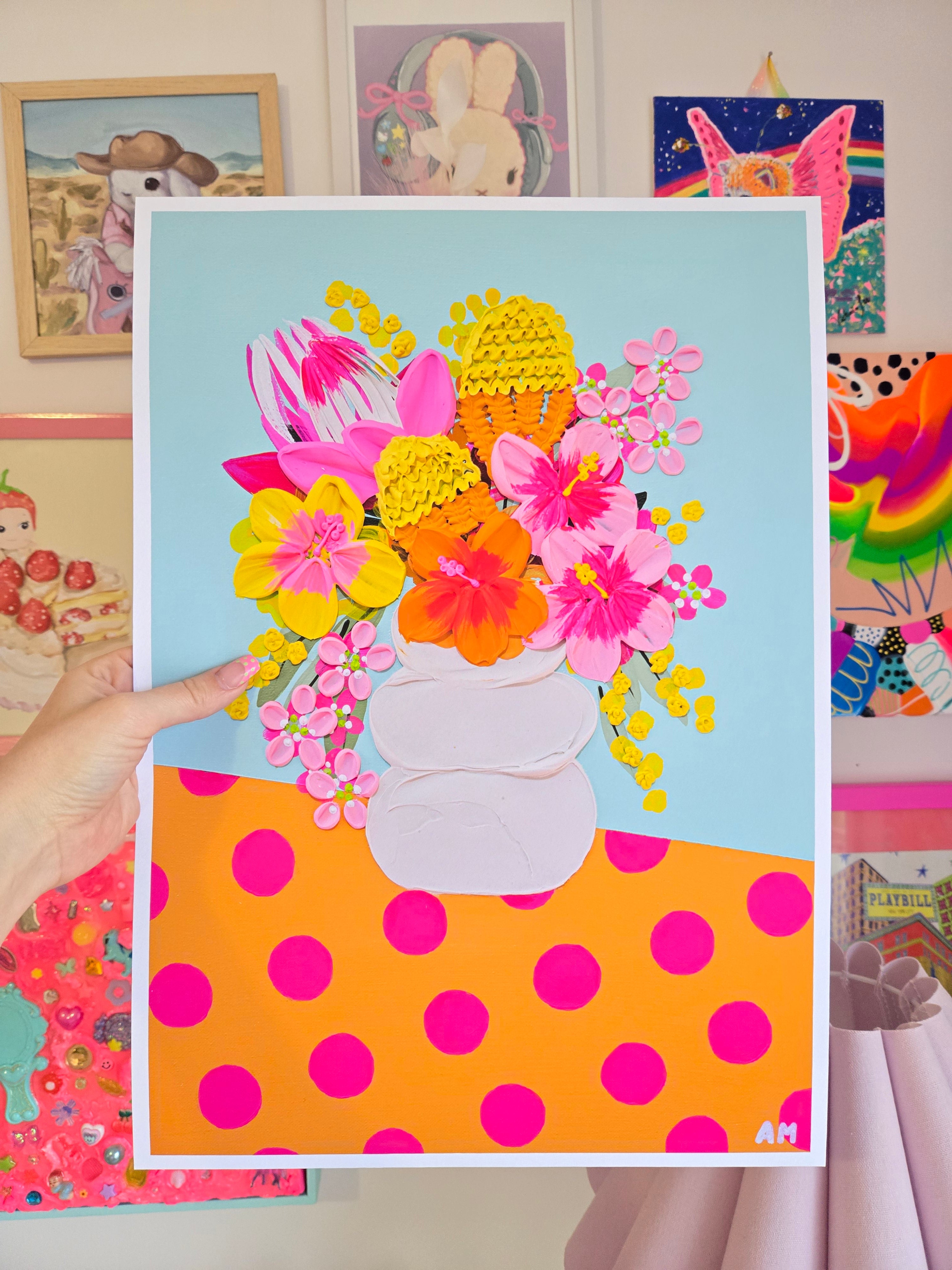 "Polka-dot Mini #2" (Paper Print)