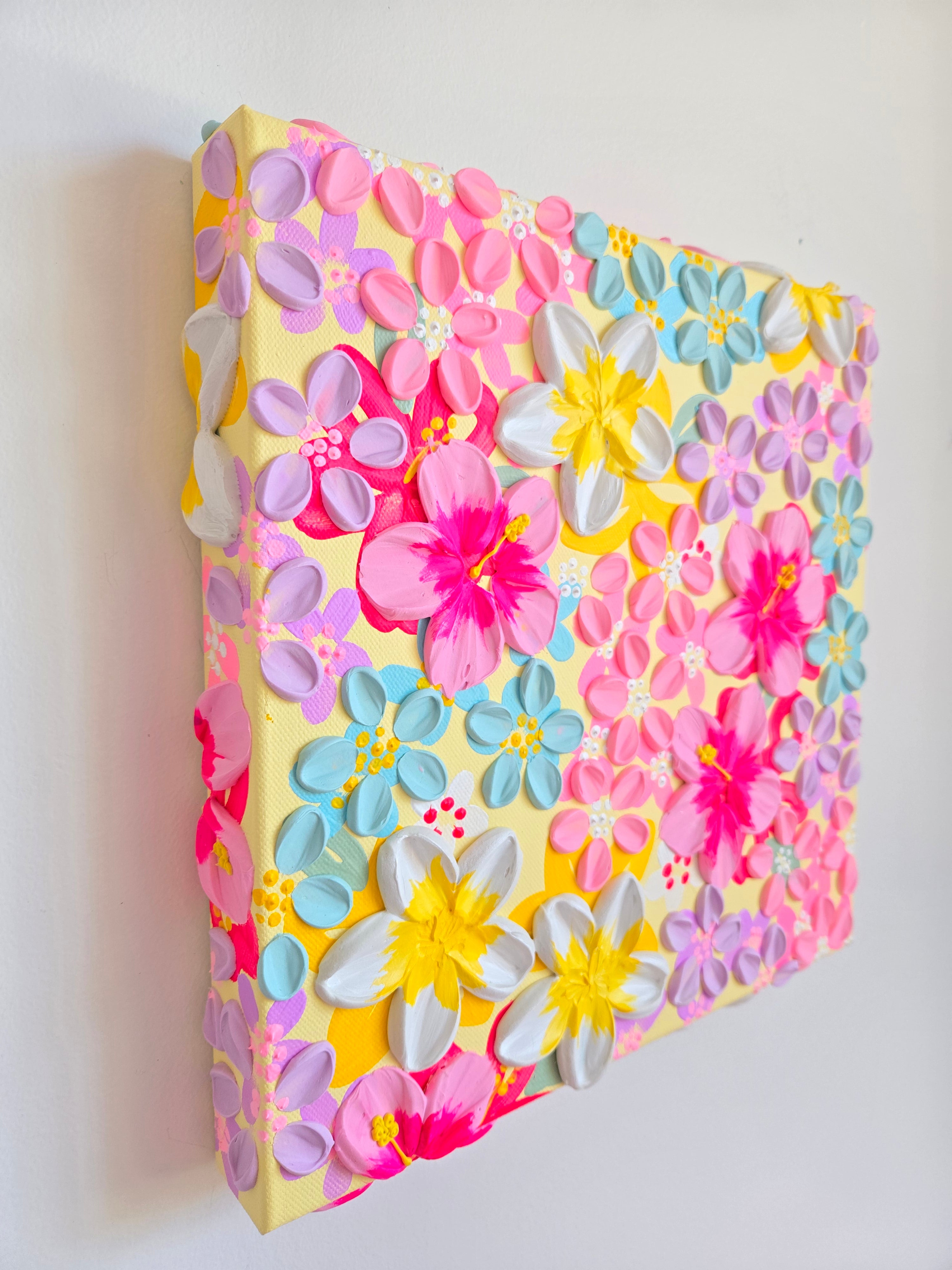"Mini #13" (yellow) - Original Artwork