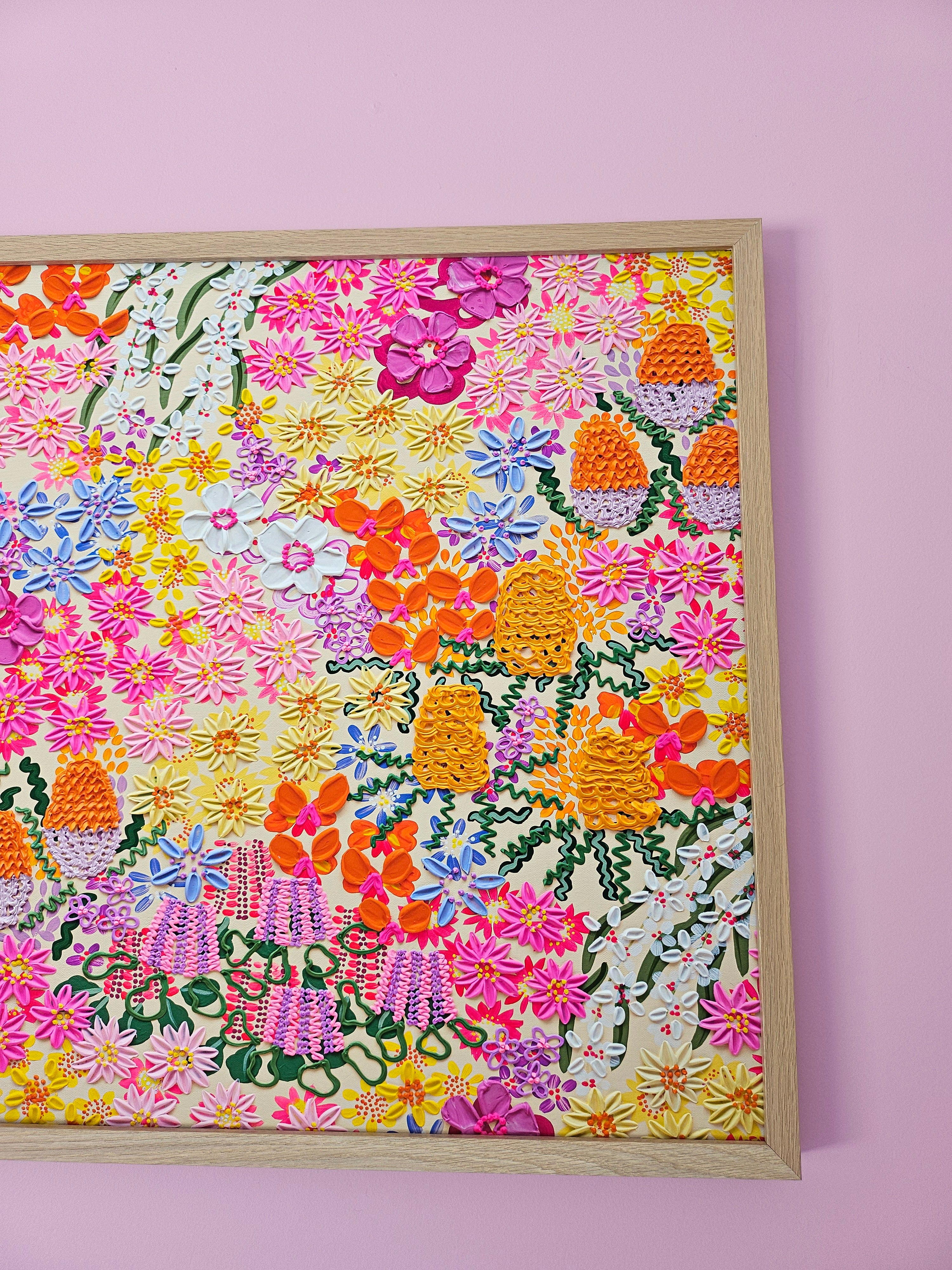 "Paper Daisy" (Paper Print)