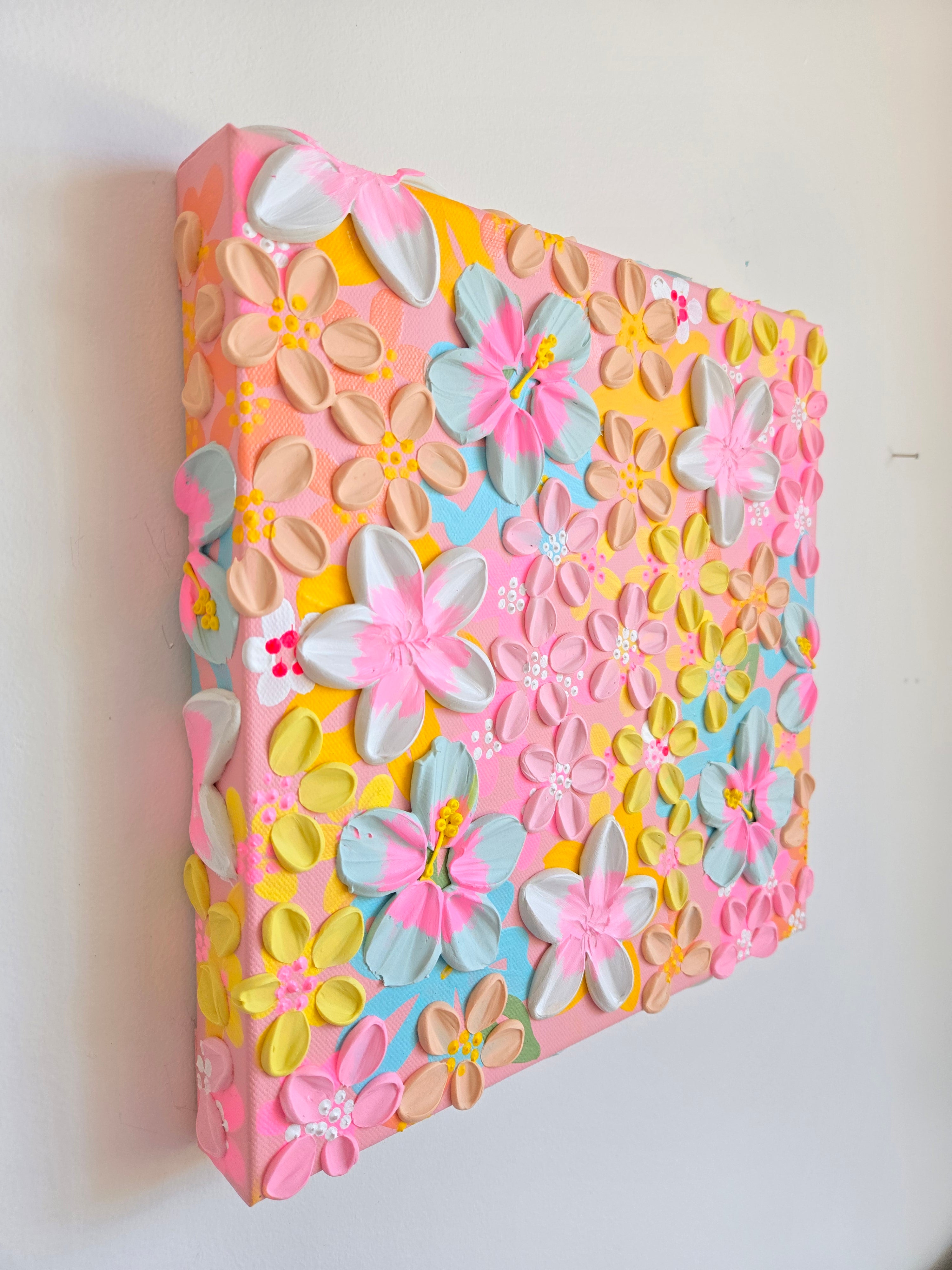 "Mini #17" (pink) - Original Artwork