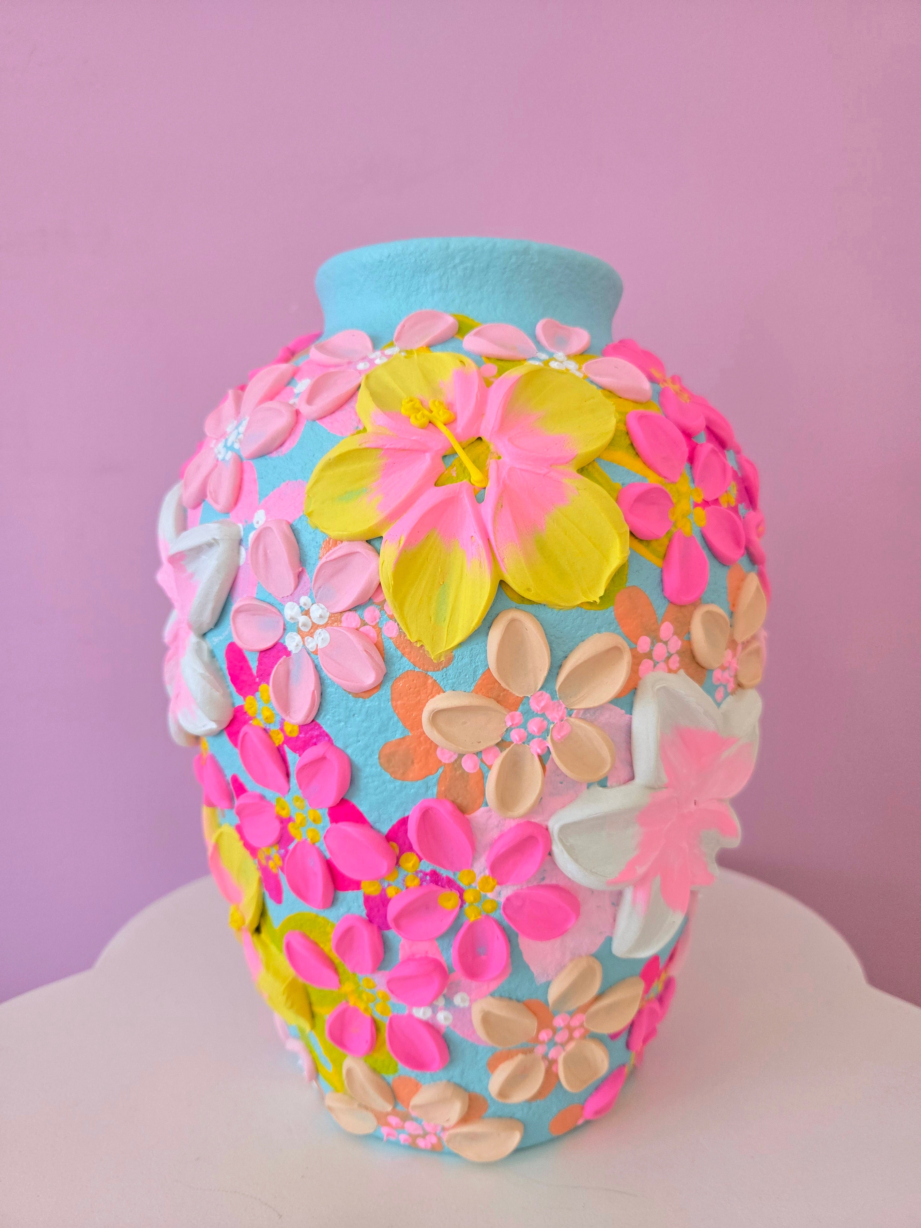 Vase #6 (blue)