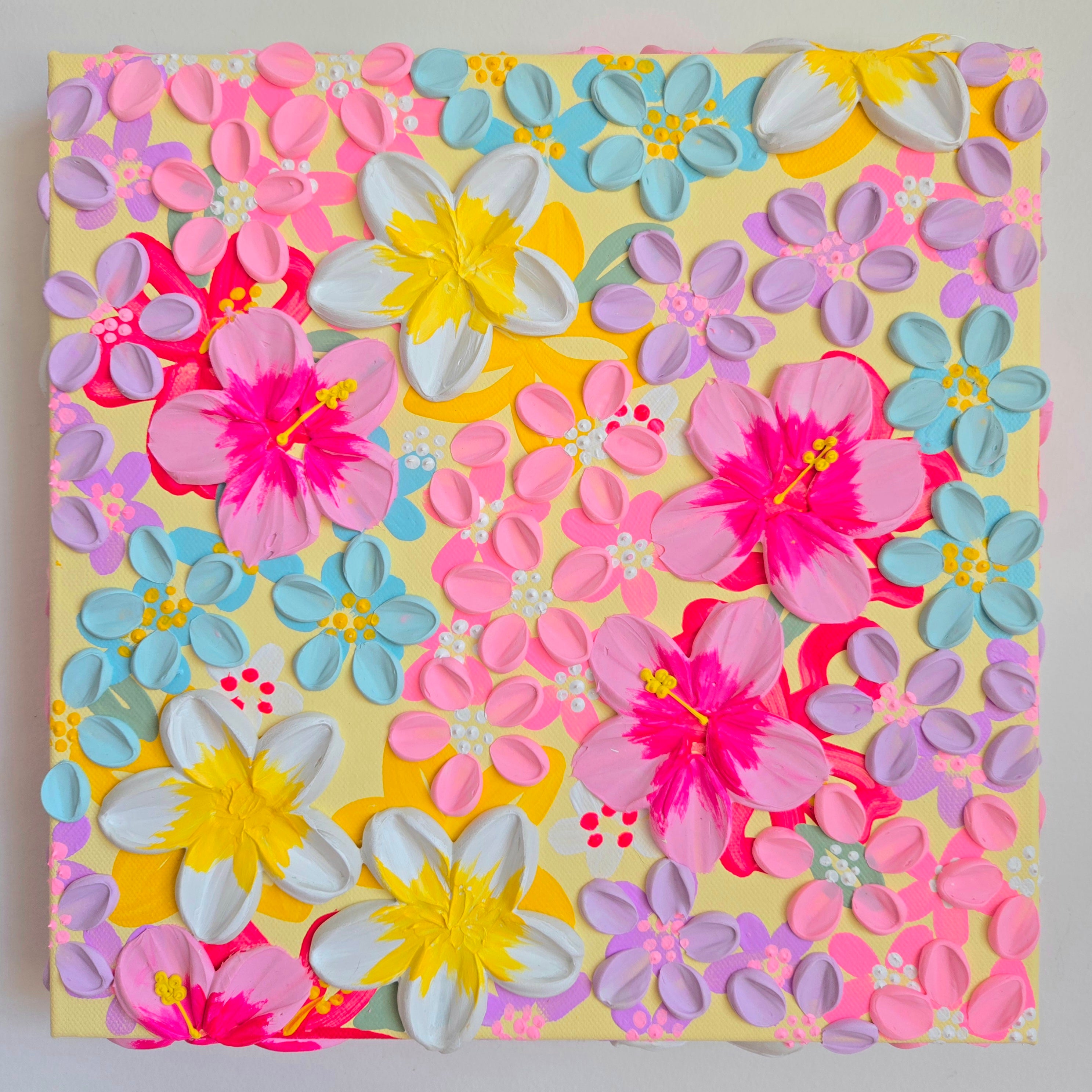 "Mini #13" (yellow) - Original Artwork