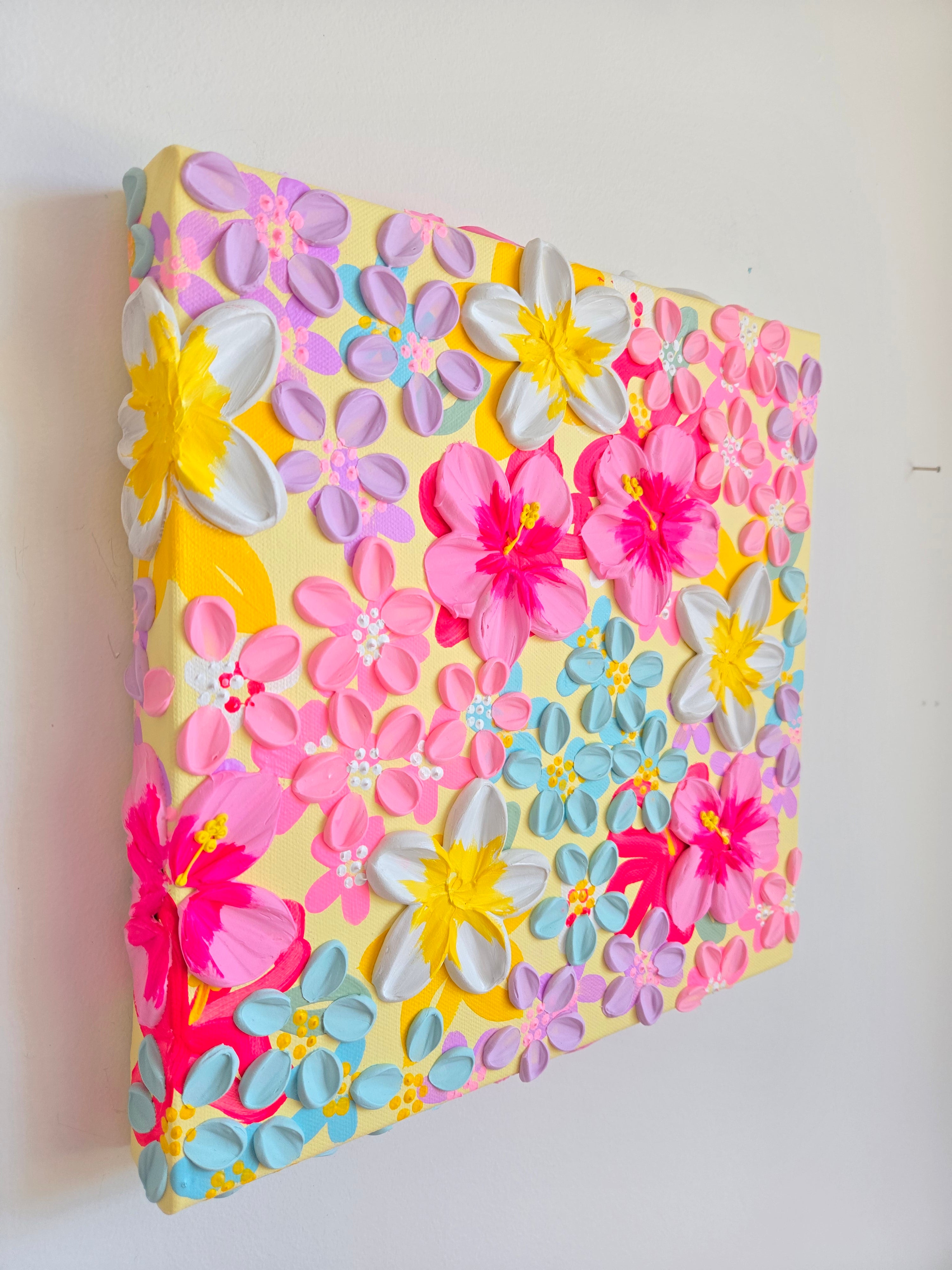 "Mini #16" (yellow) - Original Artwork