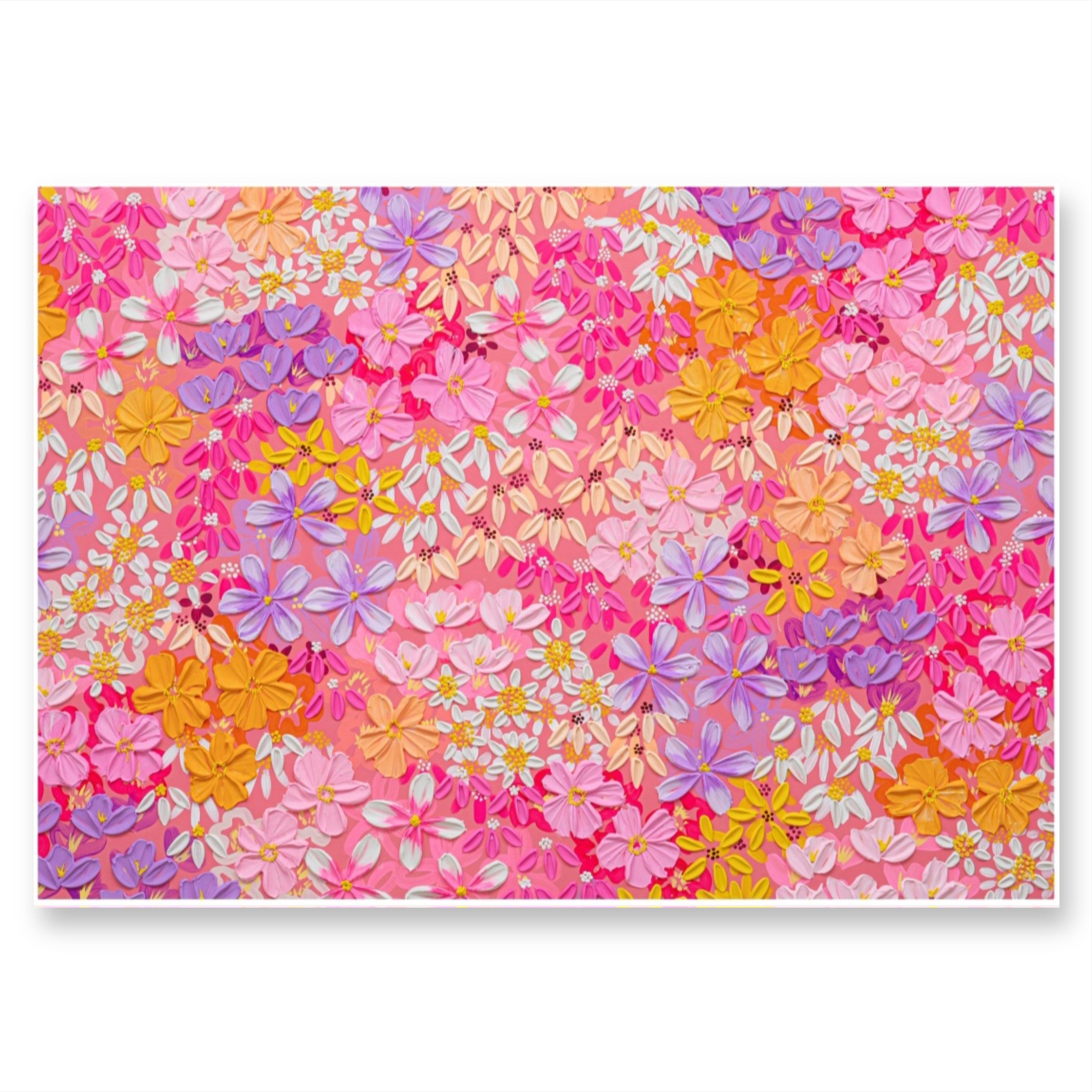 "Daisy & Poppy" (Paper Print)