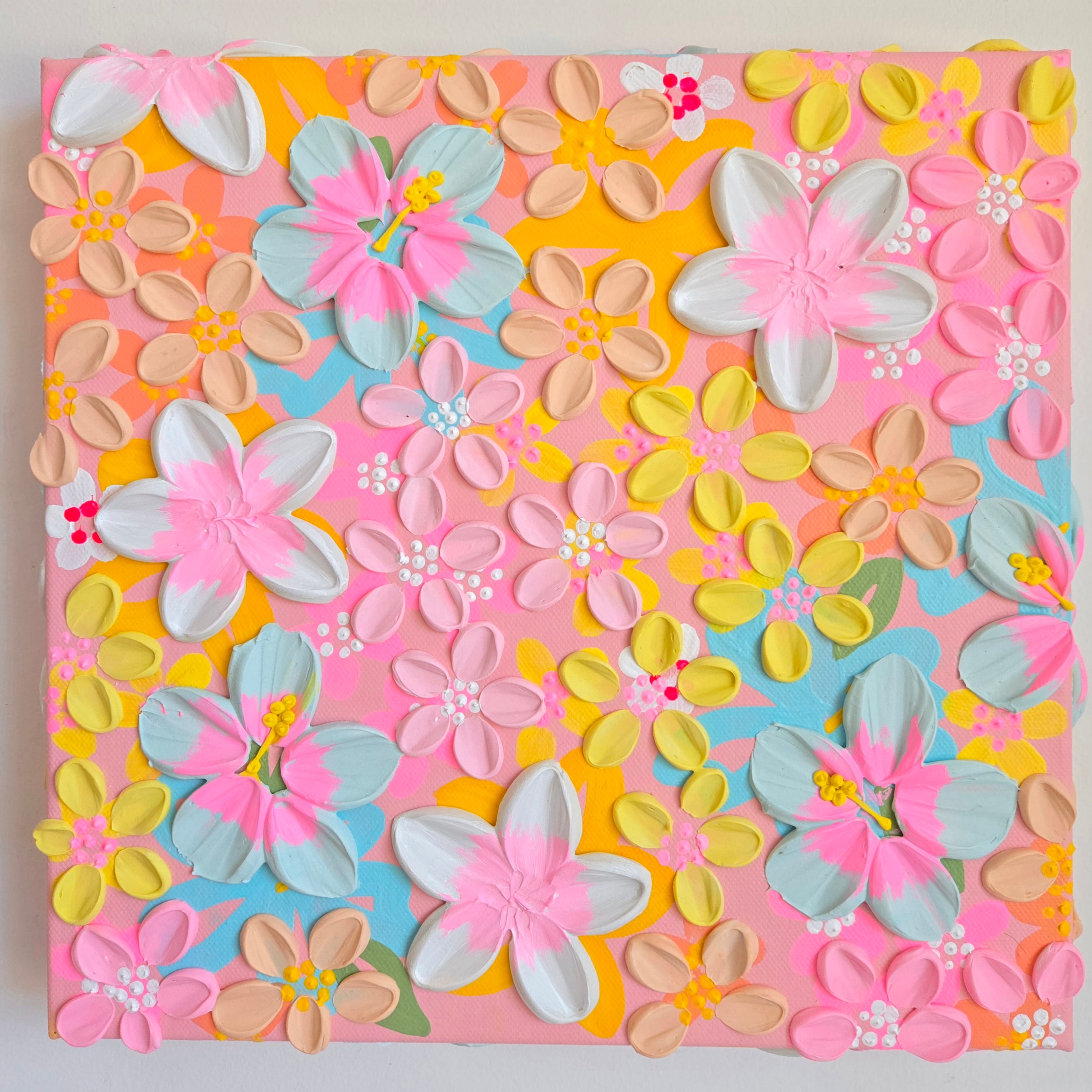 "Mini #17" (pink) - Original Artwork