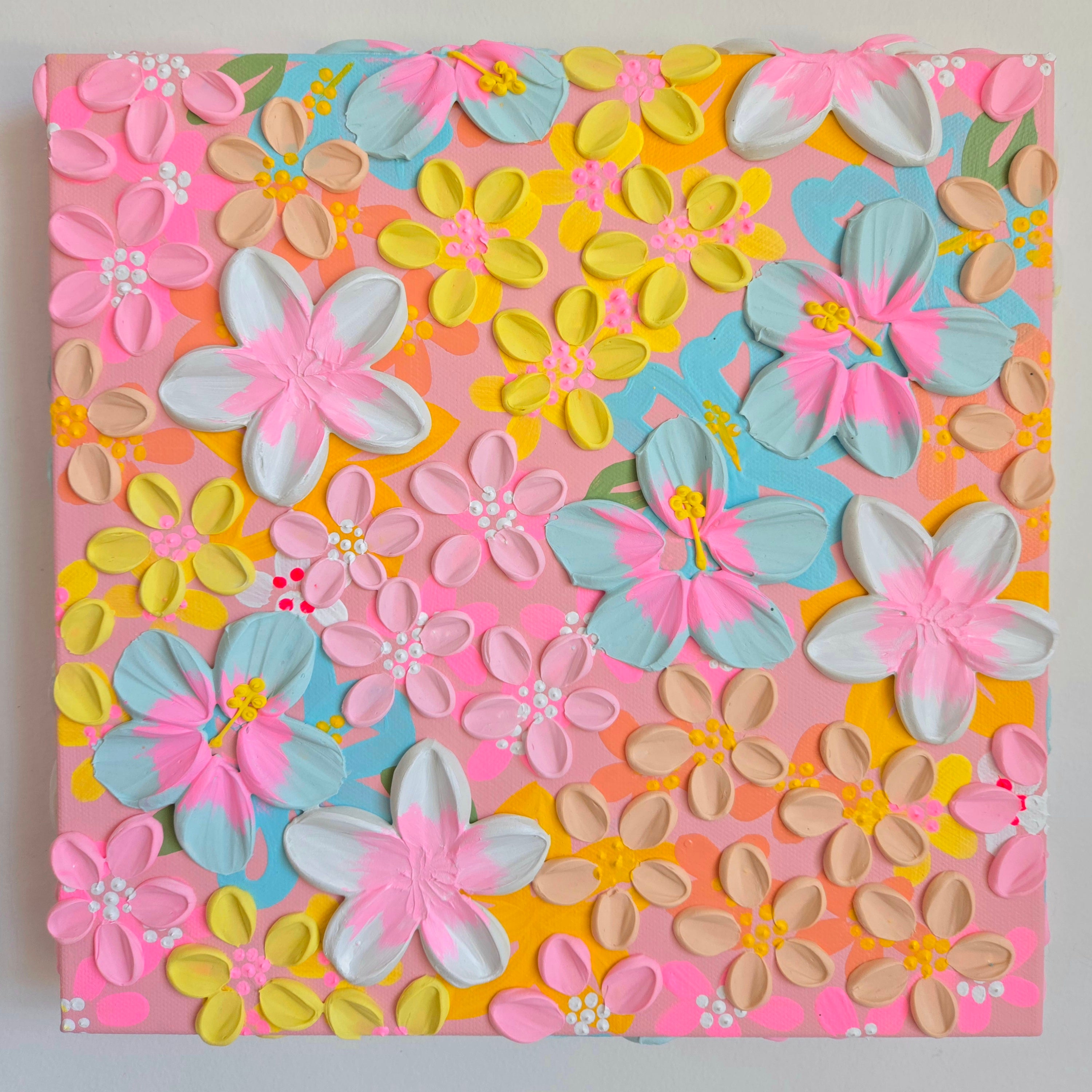 "Mini #18" (pink) - Original Artwork