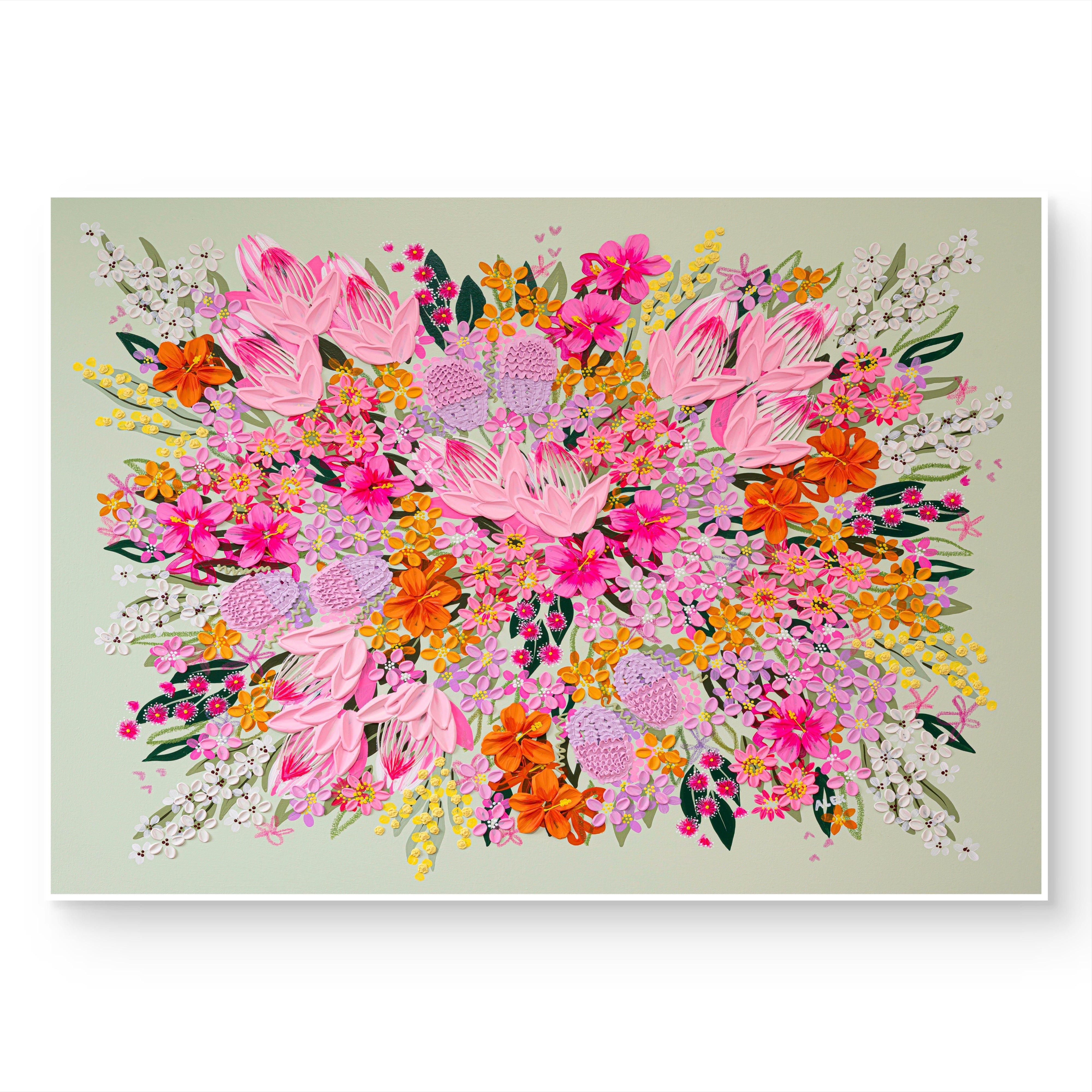 "Tropical Punch" (Paper Print)