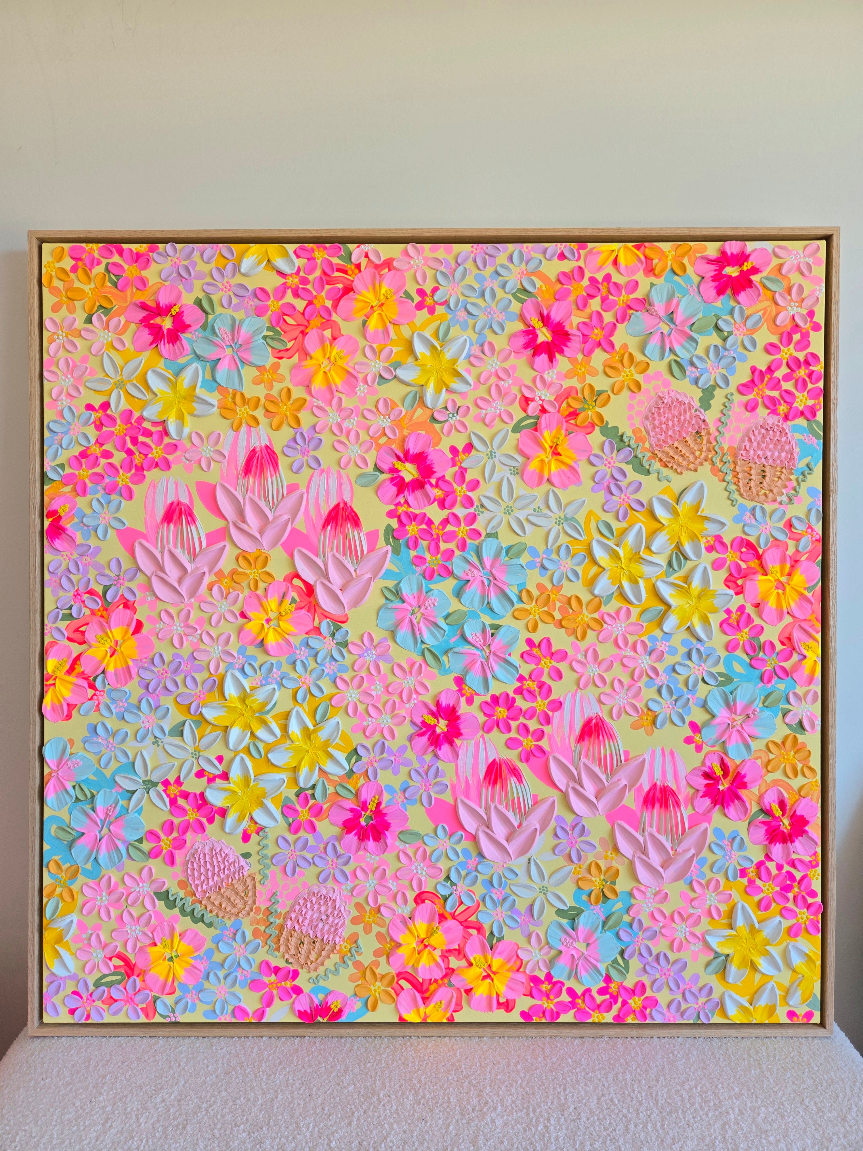 "Hibiscus girl" - Original Artwork