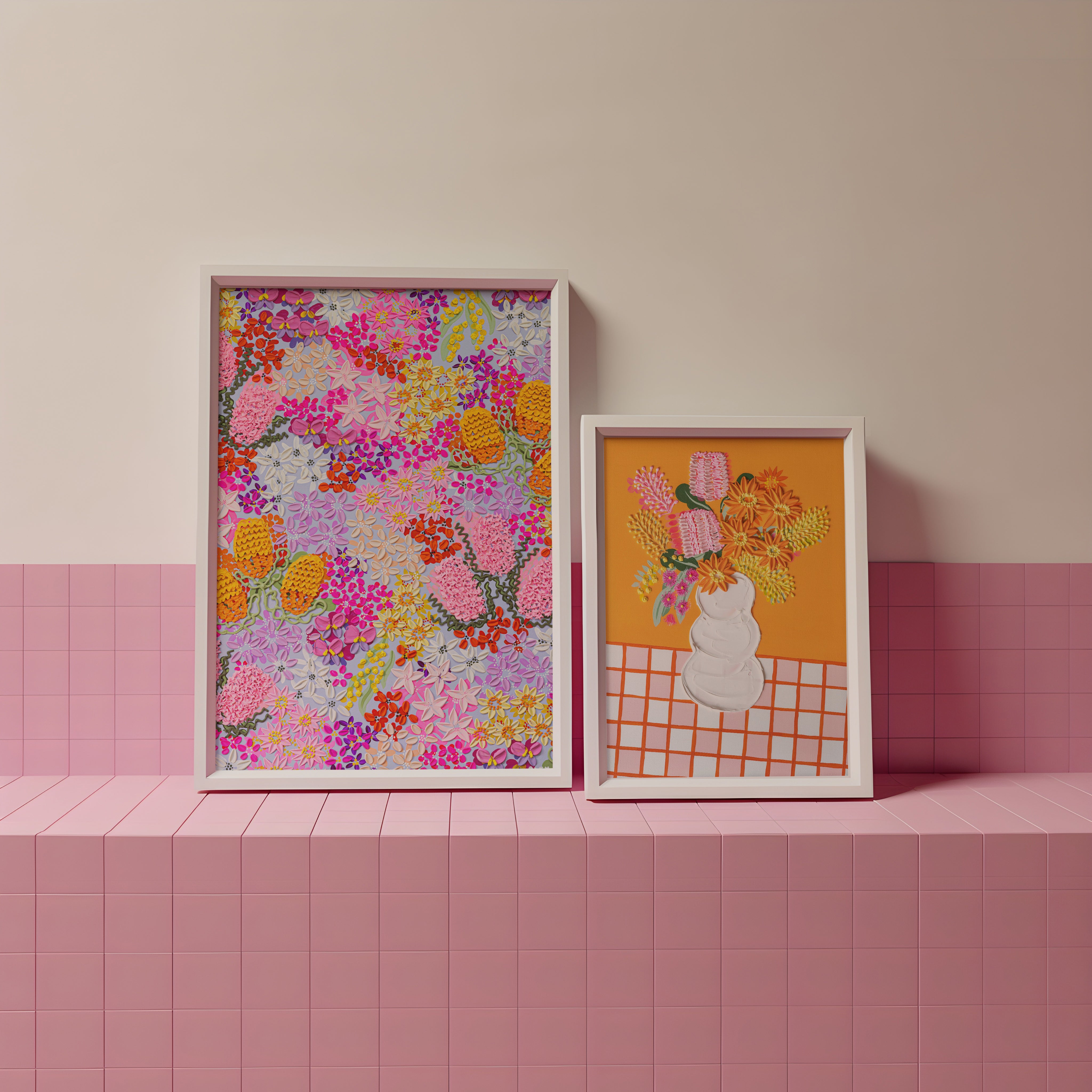 "Sweet Pea" (Paper Print)